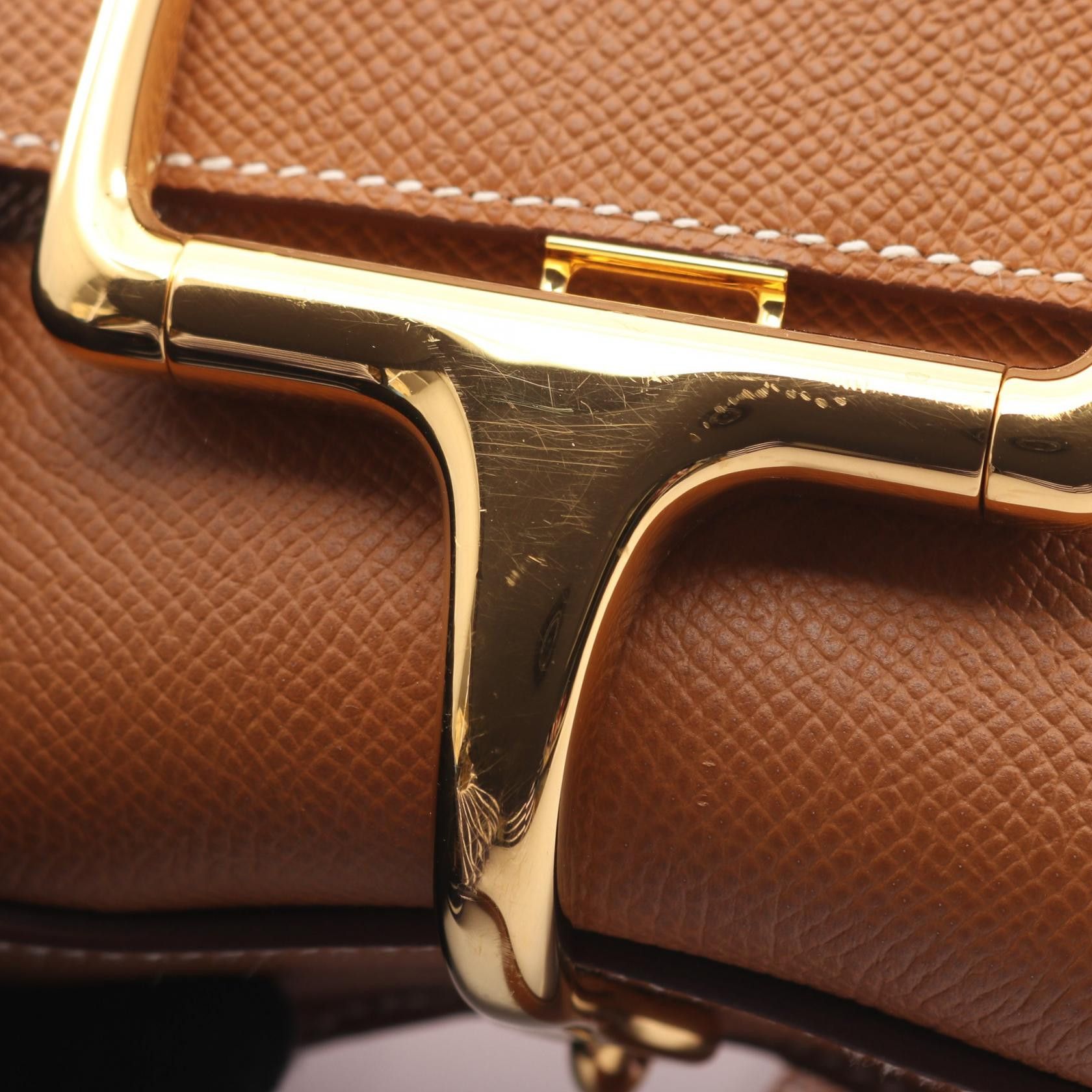 Hermes Hermes Hermes Della Cavalleria Mini Leather Shoulder Bag Leather Shoulder Bag Stamp B (2023) DUTY FREE for USA Size ONE SIZE - 8 Thumbnail