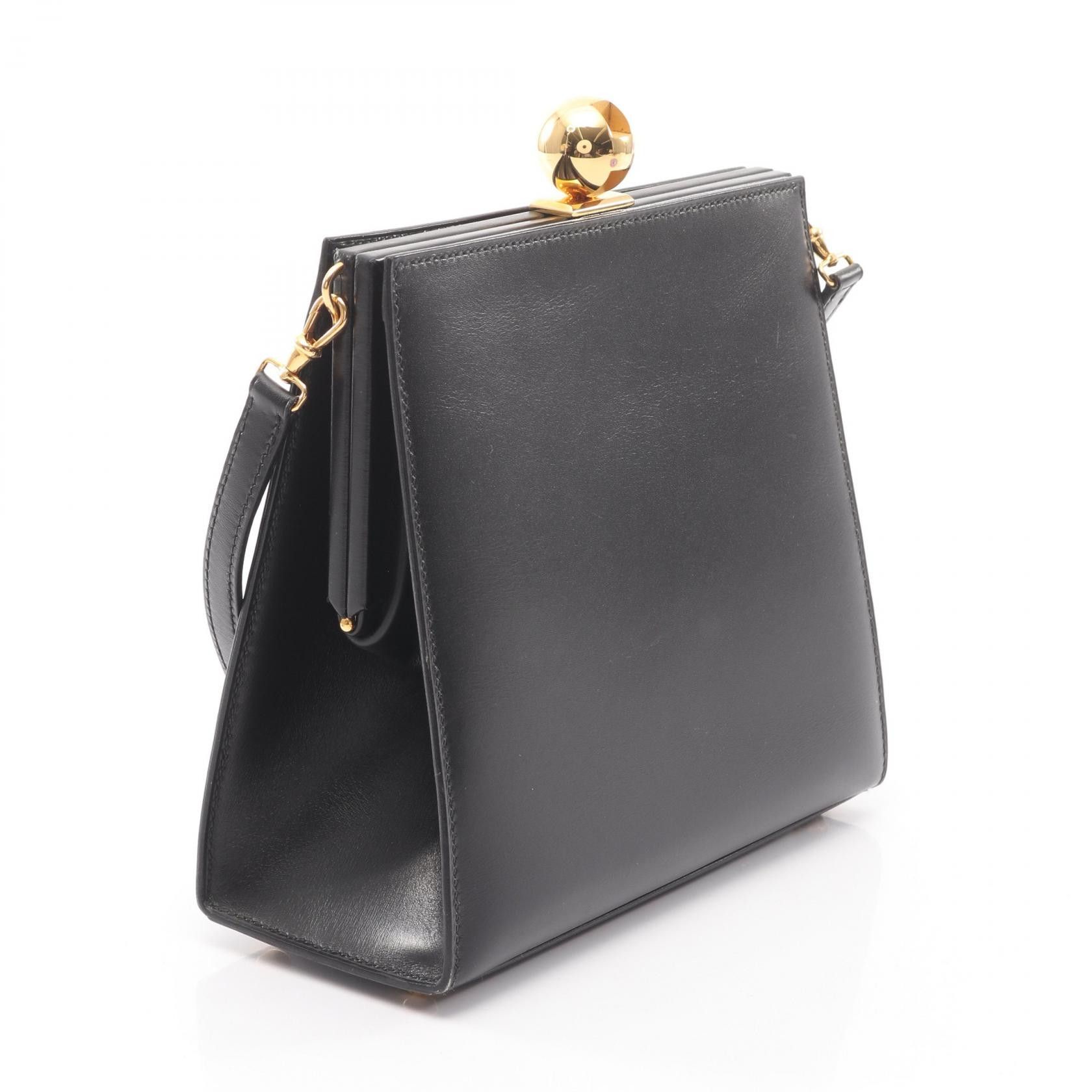 Hermes Hermes Hermes Box Calf Shoulder Bag Leather Shoulder Bag Y DUTY FREE for USA Size ONE SIZE - 2 Thumbnail