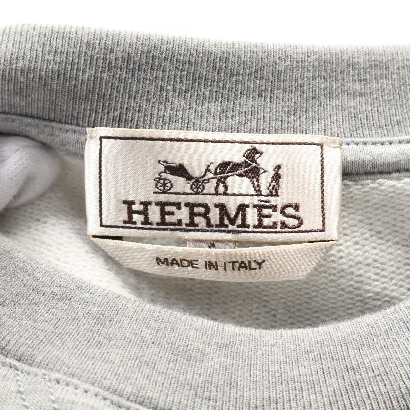 Hermes Hermes Hermes Clou De Selle Cotton Sweatshirt Textile Sweatshirts & Hoodies DUTY FREE for USA Size ONE SIZE - 3 Thumbnail