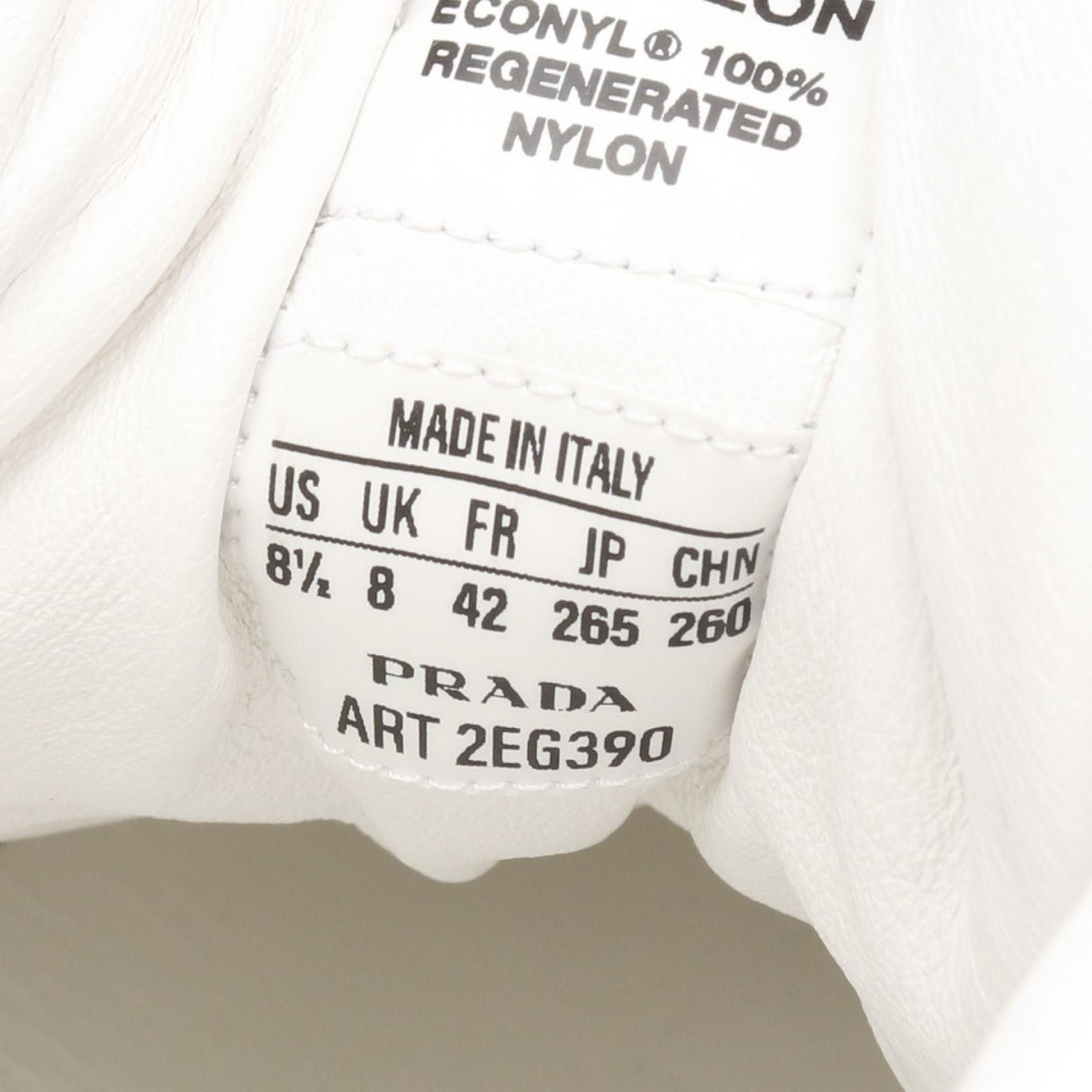 Prada Prada Prada Re-Nylon FORUM LOW leather fabric sneakers Leather Shoes DUTY FREE for USA Size ONE SIZE - 6 Thumbnail