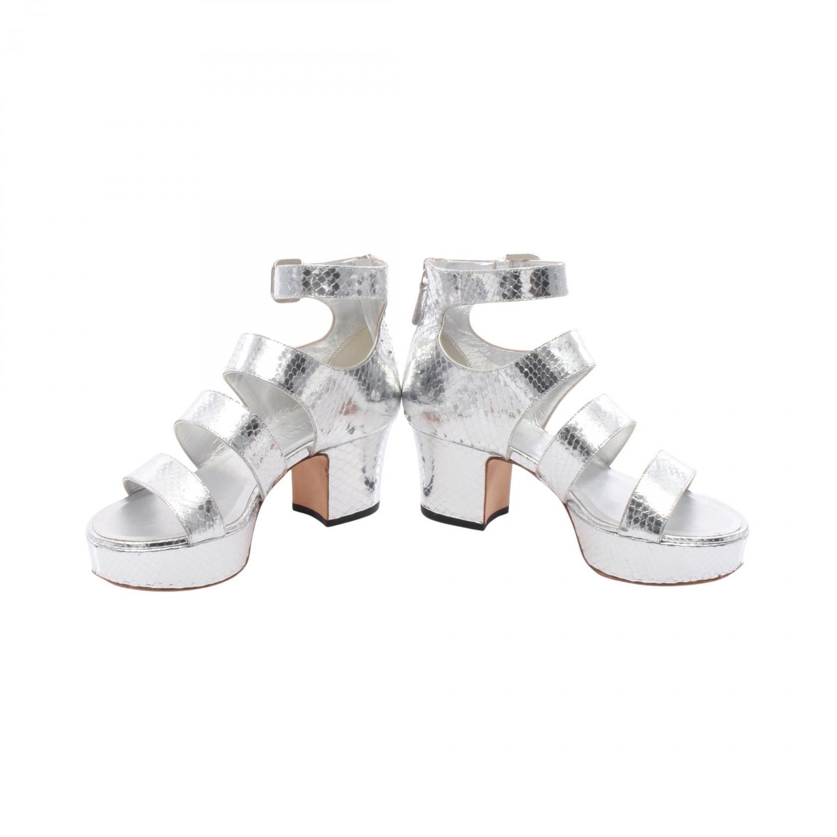 Chanel Chanel Chanel Coco Mark Exotic Leather Sandals Leather Shoes 16SG31868 DUTY FREE for USA Size ONE SIZE - 3 Thumbnail