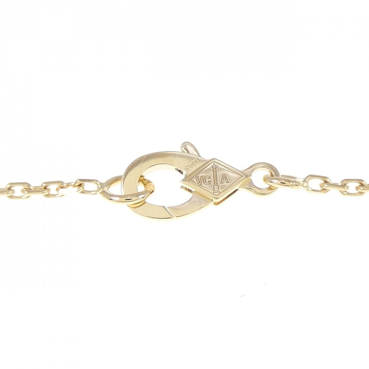 Van Cleef & Arpels Van Cleef & Arpels Van Cleef & Arpels Vintage Alhambra Au750 Onyx Necklace Precious Metal Necklace VCARA45800 DUTY FREE for USA Size ONE SIZE - 4 Thumbnail