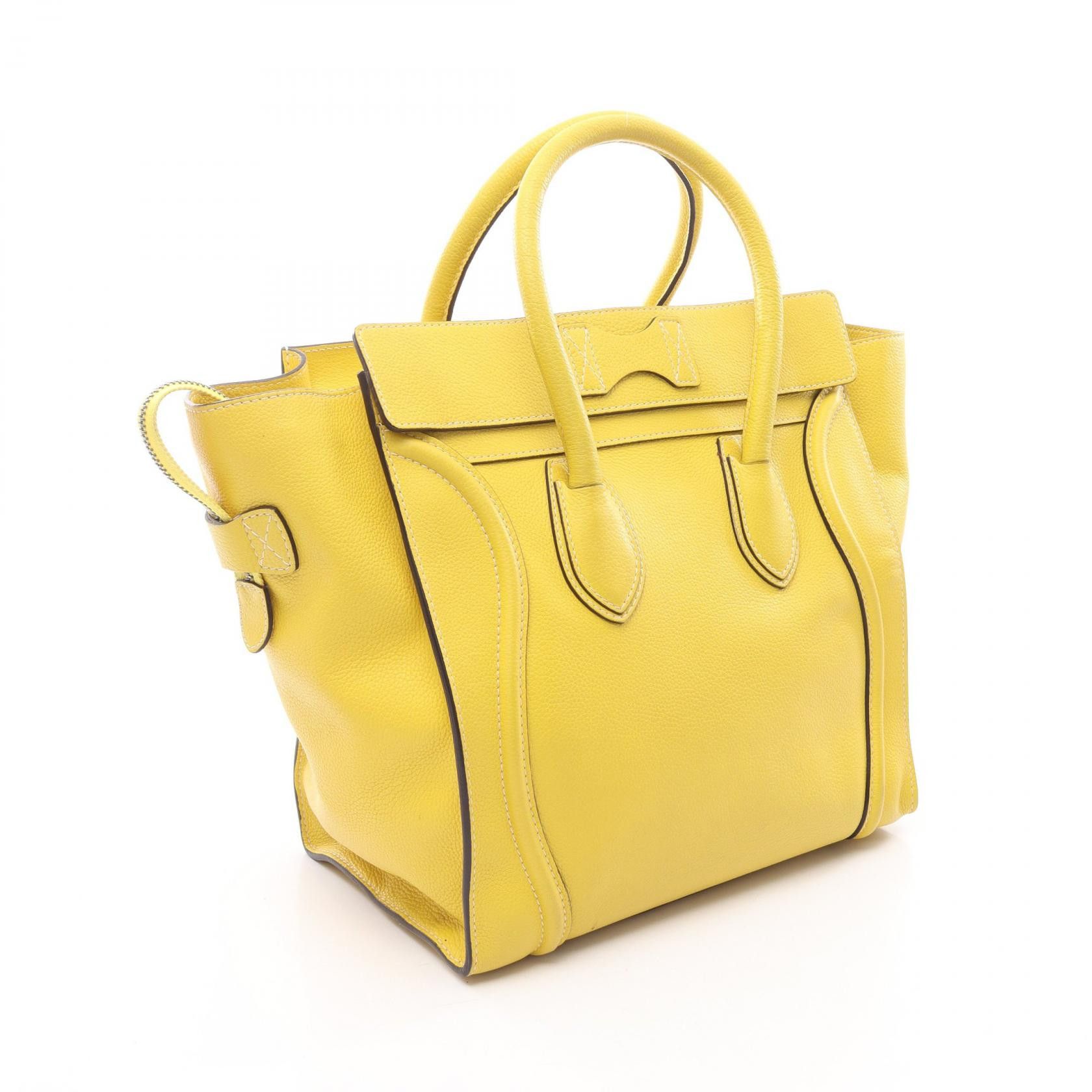 Celine Celine Celine Luggage Mini Shopper Leather Handbag Leather Handbag 165213 DUTY FREE for USA Size ONE SIZE - 2 Thumbnail