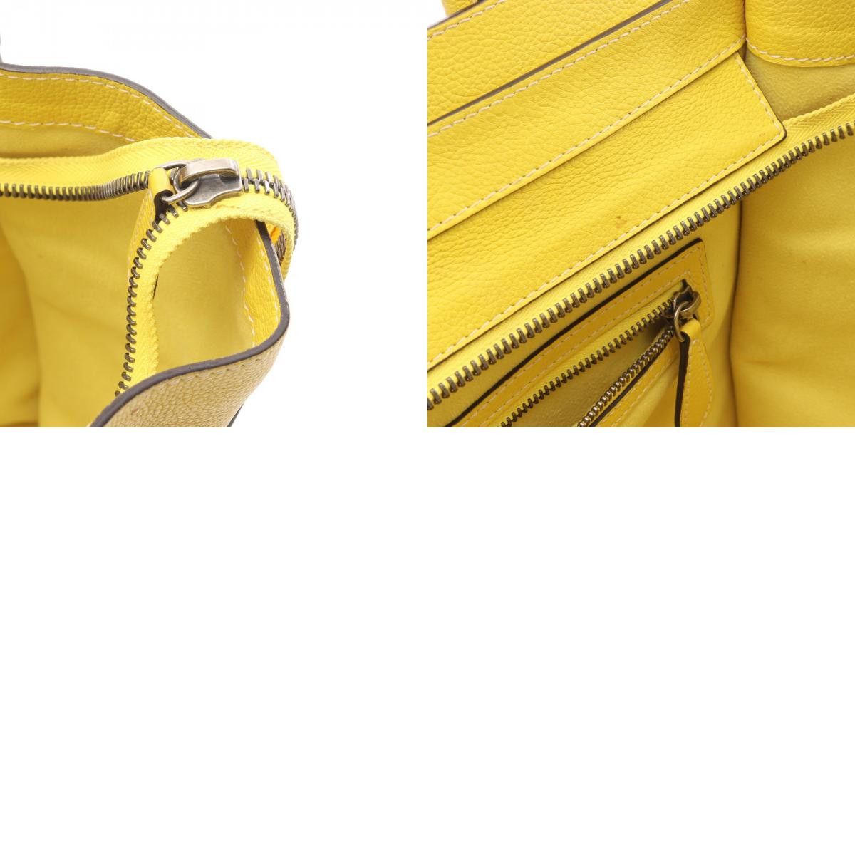 Celine Celine Celine Luggage Mini Shopper Leather Handbag Leather Handbag 165213 DUTY FREE for USA Size ONE SIZE - 10 Thumbnail