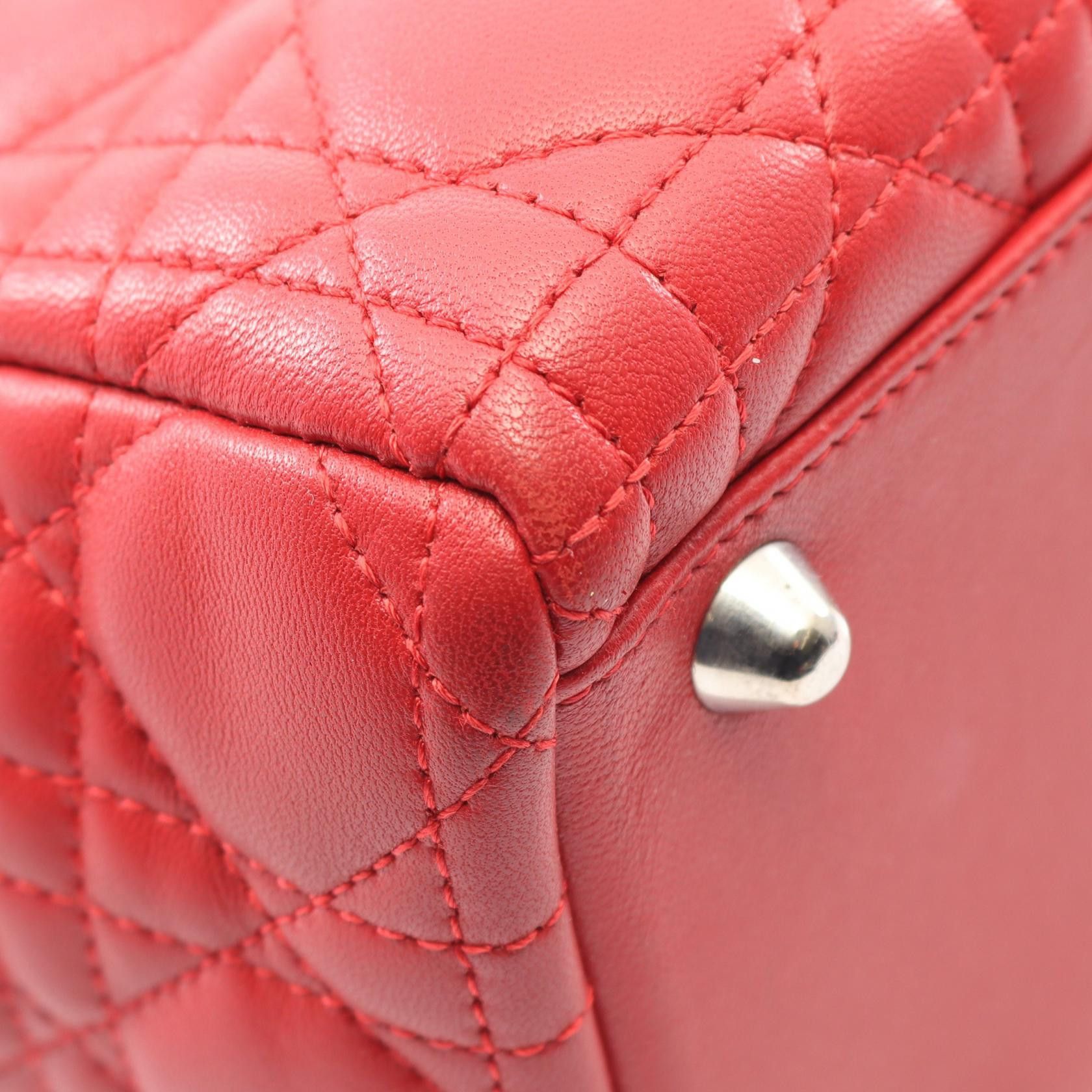 Dior Dior Dior Lady Dior Leather Handbag Leather Handbag MO556 DUTY FREE for USA Size ONE SIZE - 7 Thumbnail