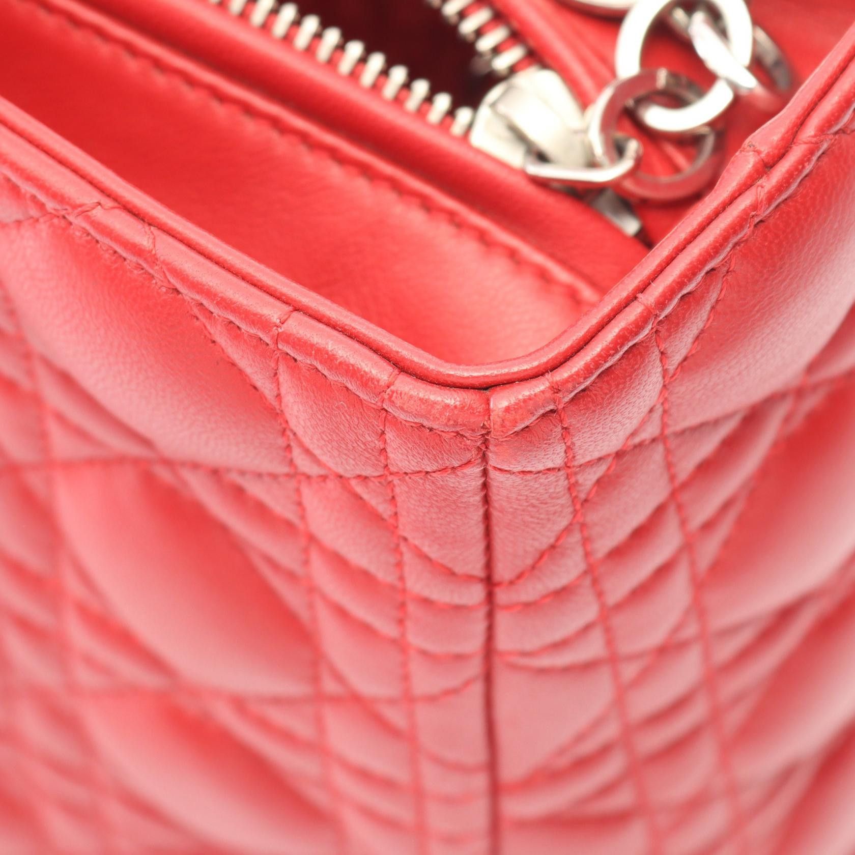 Dior Dior Dior Lady Dior Leather Handbag Leather Handbag MO556 DUTY FREE for USA Size ONE SIZE - 5 Thumbnail