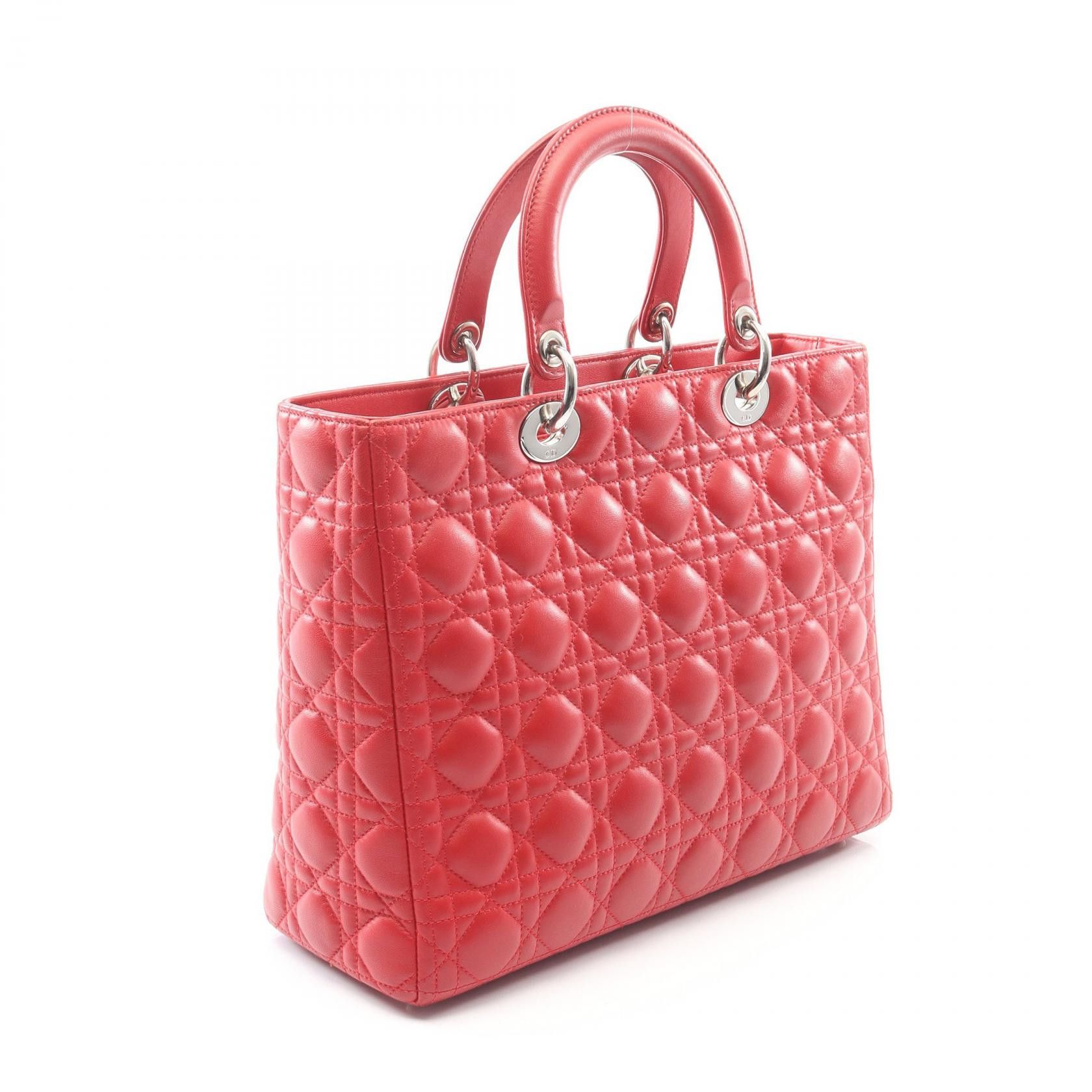 Dior Dior Dior Lady Dior Leather Handbag Leather Handbag MO556 DUTY FREE for USA Size ONE SIZE - 2 Thumbnail