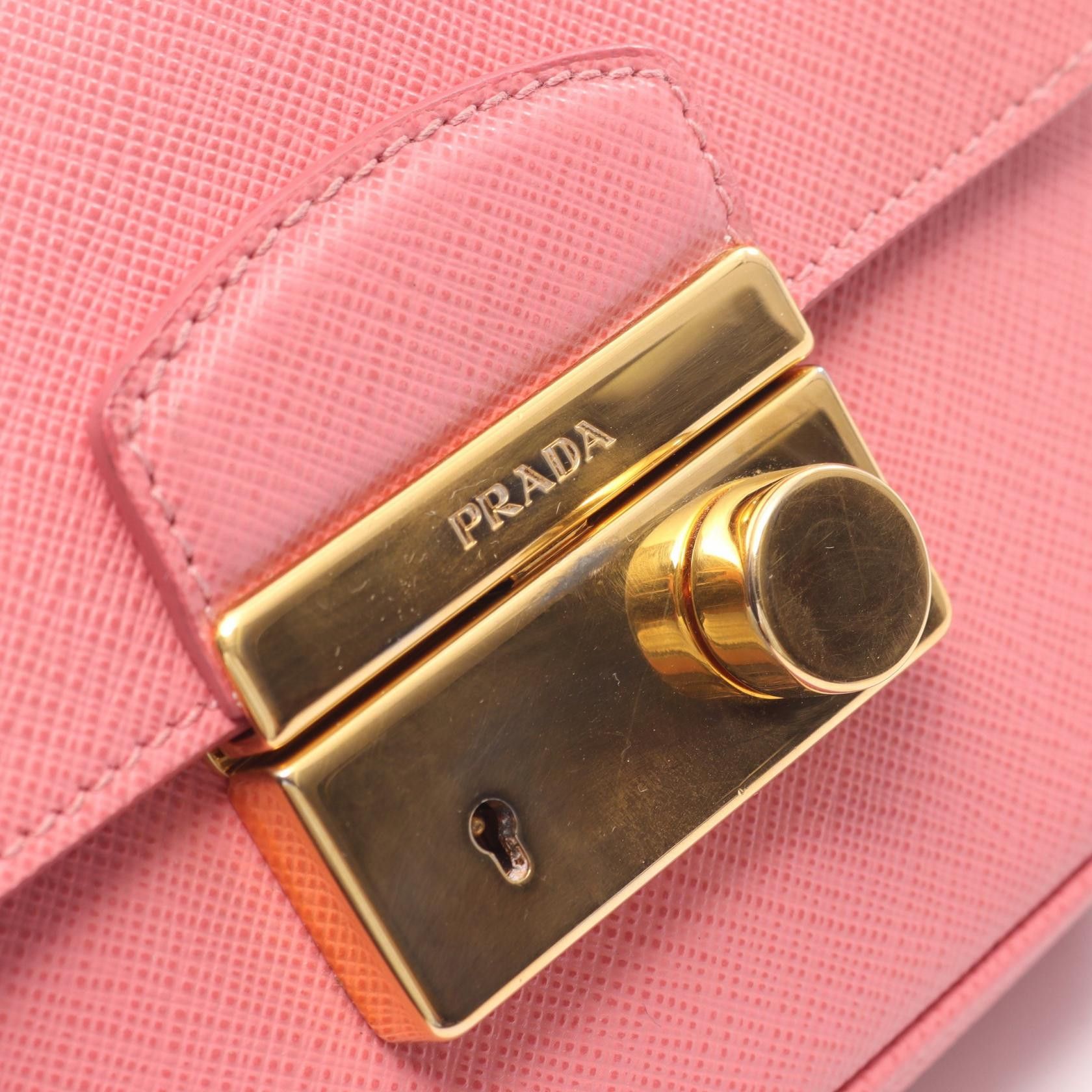 Prada Prada Prada Saffiano Leather Shoulder Bag Leather Handbag DUTY FREE for USA Size ONE SIZE - 9 Thumbnail