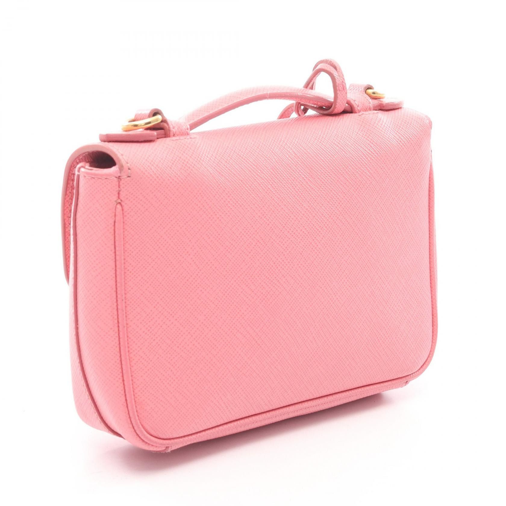 Prada Prada Prada Saffiano Leather Shoulder Bag Leather Handbag DUTY FREE for USA Size ONE SIZE - 2 Thumbnail