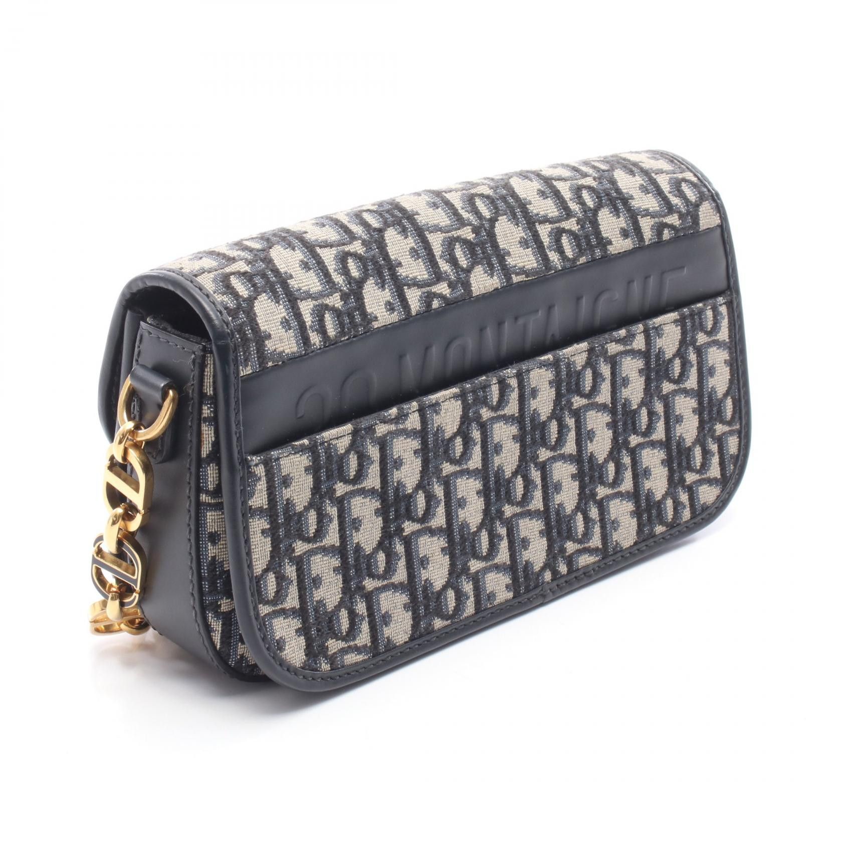 Dior Dior Dior 30 MONTAIGNE Oblique Canvas Leather Shoulder Bag Textile Shoulder Bag M9260UTZR-M928 DUTY FREE for USA Size ONE SIZE - 2 Thumbnail