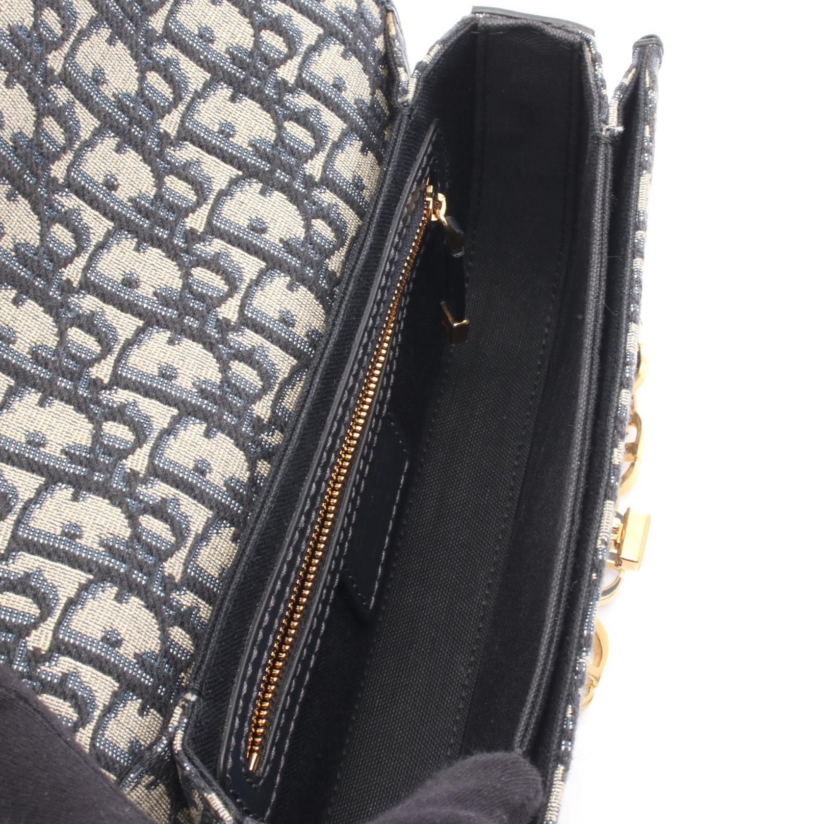 Dior Dior Dior 30 MONTAIGNE Oblique Canvas Leather Shoulder Bag Textile Shoulder Bag M9260UTZR-M928 DUTY FREE for USA Size ONE SIZE - 3 Thumbnail