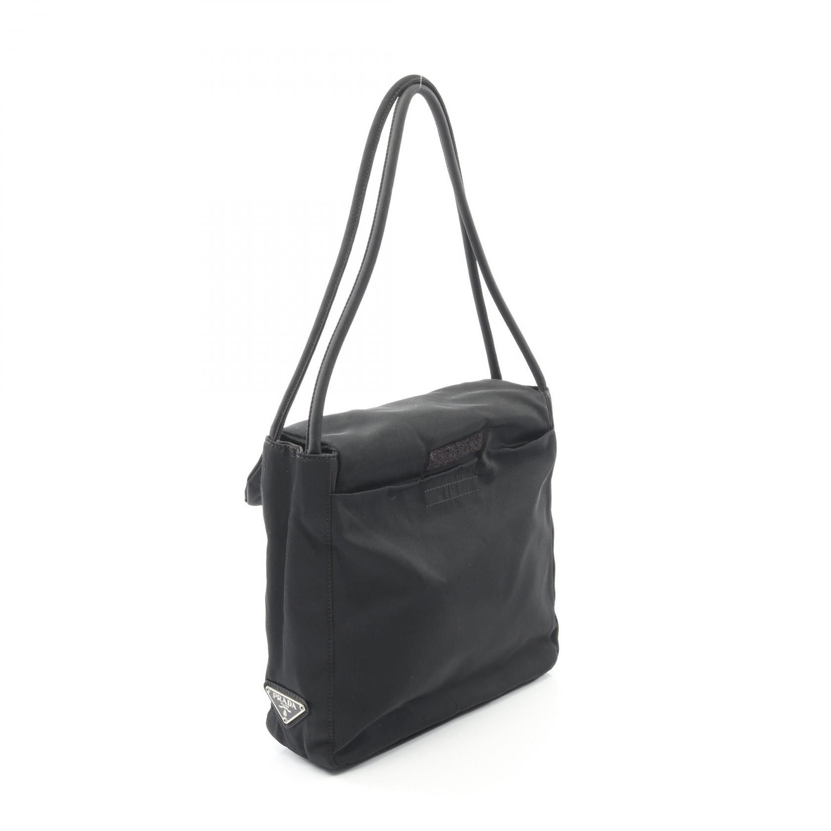 Prada Prada Prada Triangle Logo Nylon Handbag Textile Handbag DUTY FREE for USA Size ONE SIZE - 2 Thumbnail