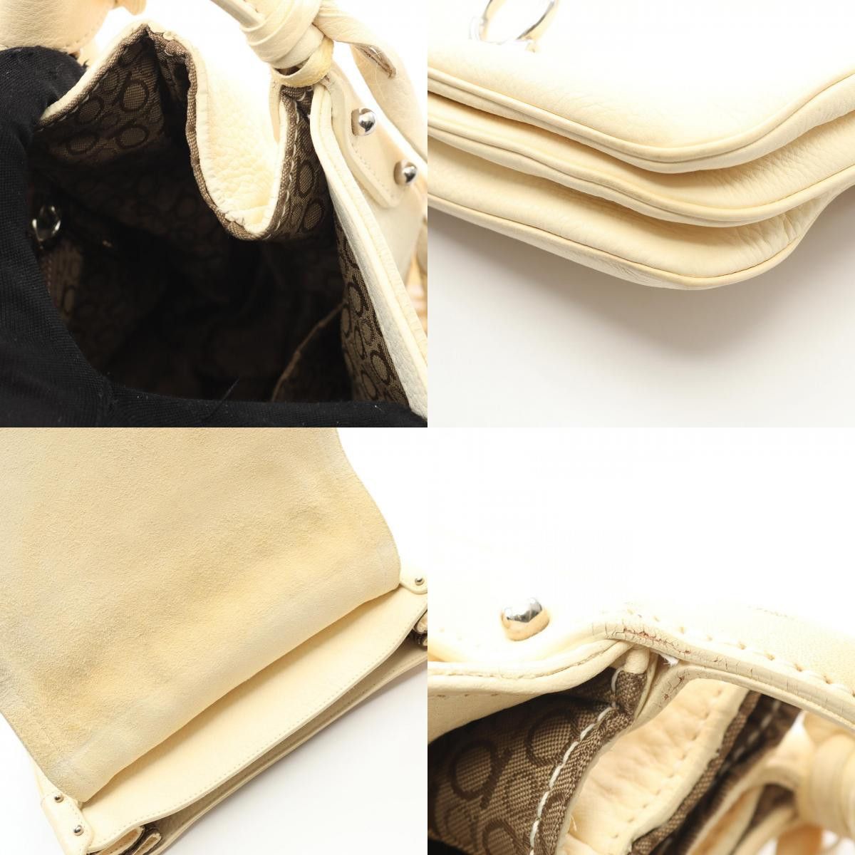 Salvatore Ferragamo Salvatore Ferragamo Salvatore Ferragamo Gancini leather shoulder bag Leather Shoulder Bag DUTY FREE for USA Size ONE SIZE - 7 Thumbnail
