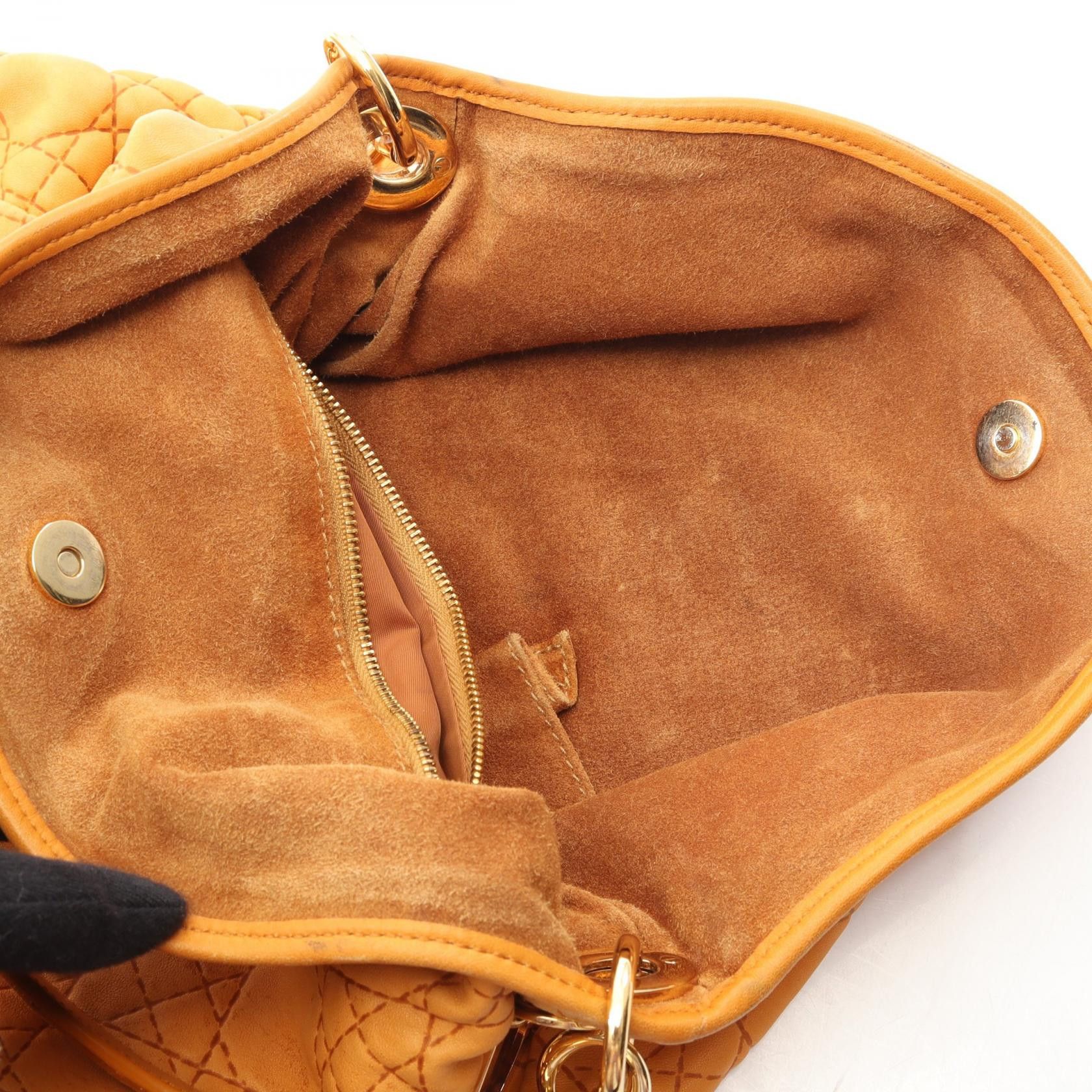 Dior Dior Christian Dior Cannage Leather Shoulder Bag Leather Shoulder Bag DUTY FREE for USA Size ONE SIZE - 5 Thumbnail