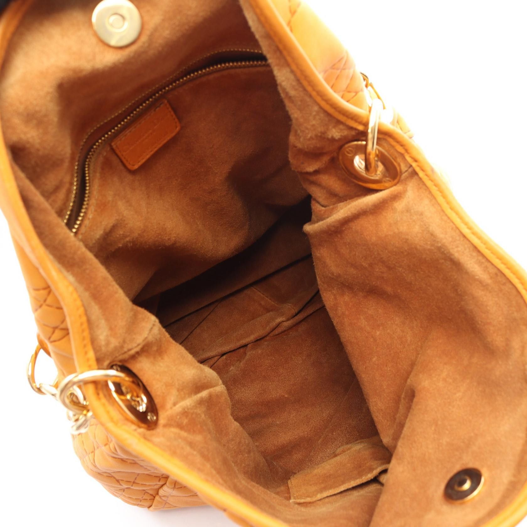 Dior Dior Christian Dior Cannage Leather Shoulder Bag Leather Shoulder Bag DUTY FREE for USA Size ONE SIZE - 3 Thumbnail