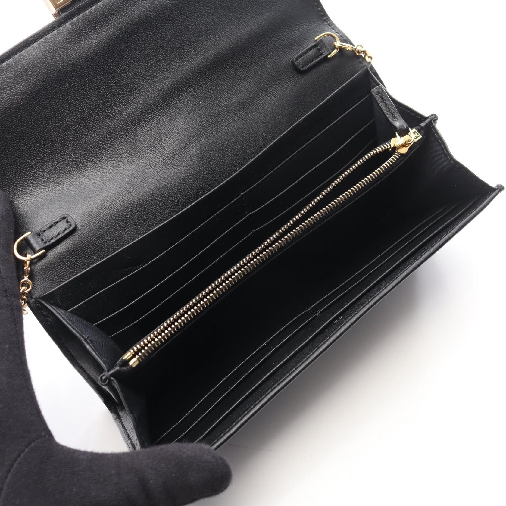 Fendi Fendi Fendi Baguette Leather Shoulder Bag Leather Shoulder Bag 8M0365AAJDF0KUR DUTY FREE for USA Size ONE SIZE - 3 Thumbnail