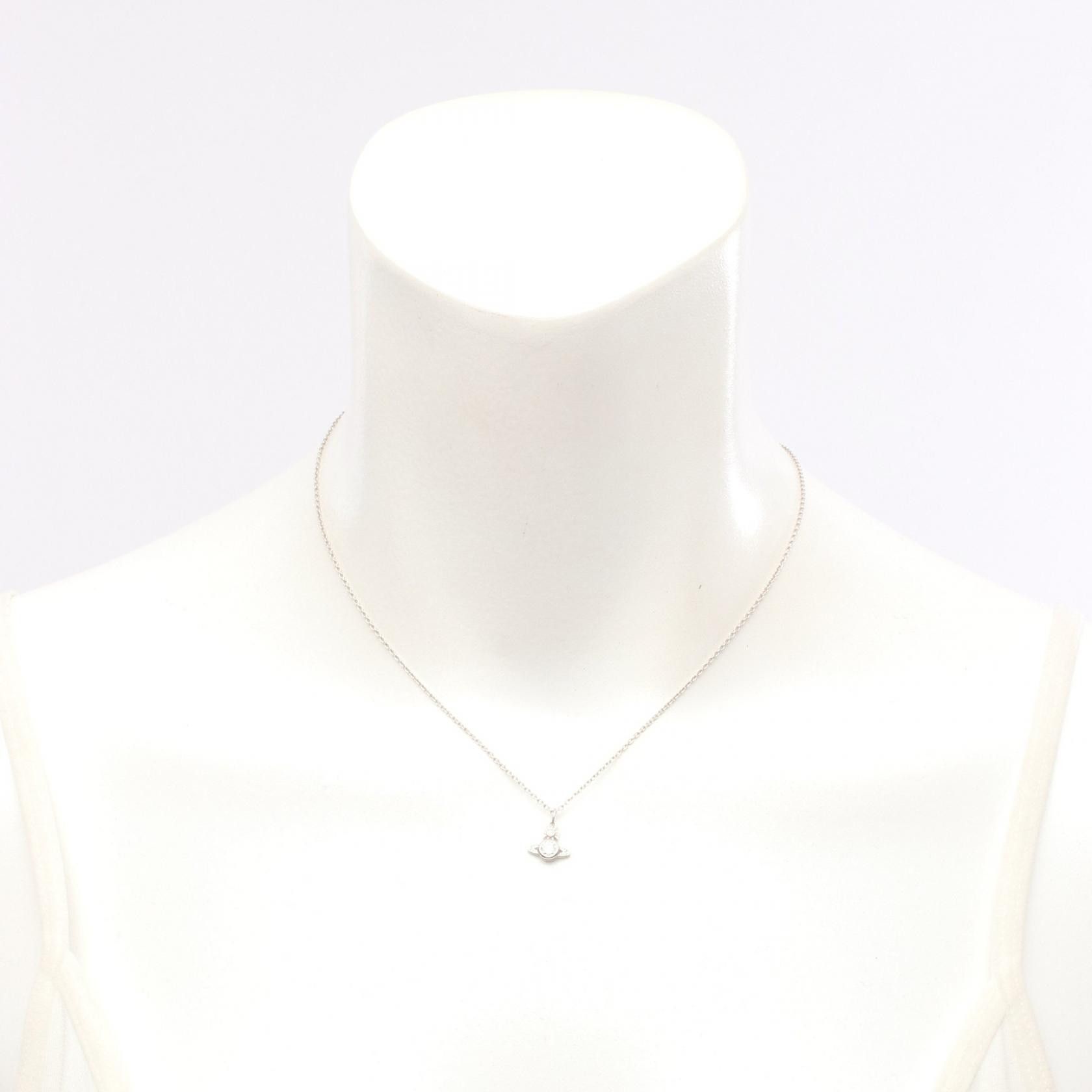 Vivienne Westwood Vivienne Westwood Vivienne Westwood Orb Stainless Steel Necklace Metal Necklace 63020278P102 DUTY FREE for USA Size ONE SIZE - 5 Thumbnail