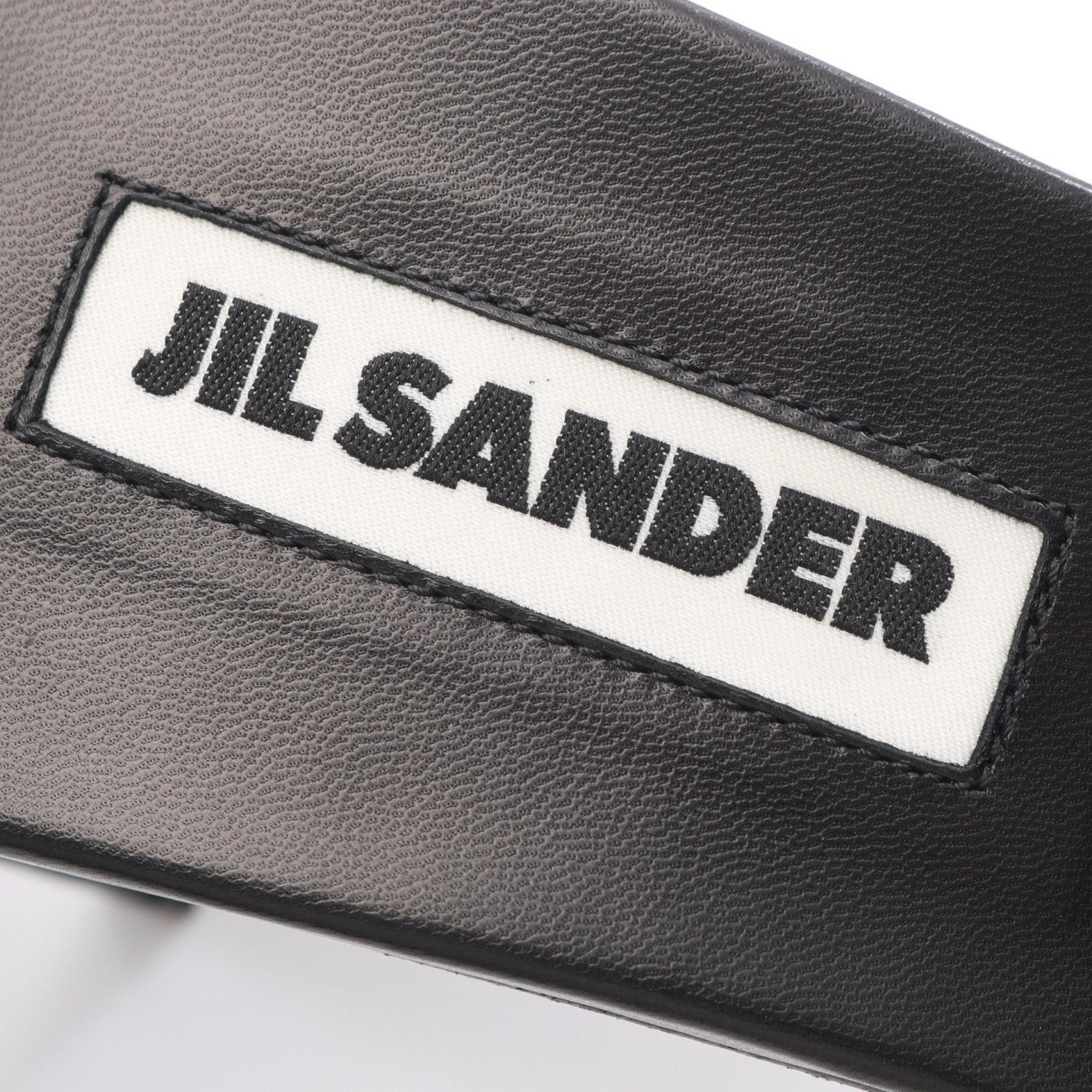 Jil Sander Jil Sander Jil Sander Sculpture Heel Leather Sandals Leather Shoes J15WP0124P659800138 DUTY FREE for USA Size ONE SIZE - 5 Thumbnail