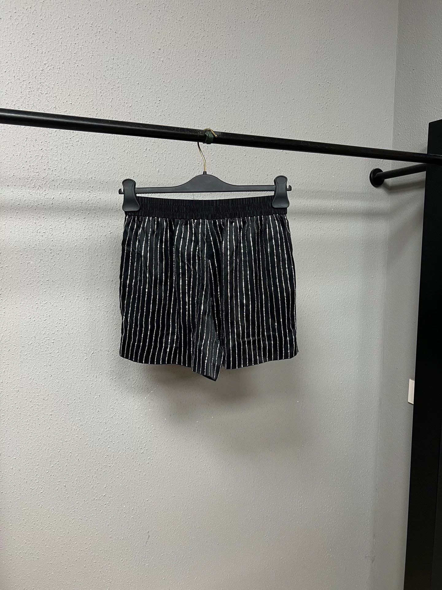 Alexander Wang Alexander Wang Rhinestone Shorts Size 32" / US 10 / IT 46 - 2 Thumbnail
