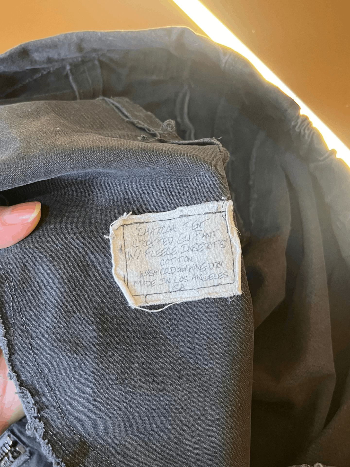 Greg Lauren Greg Lauren Calf-Length Pants Size 22" - 3 Thumbnail