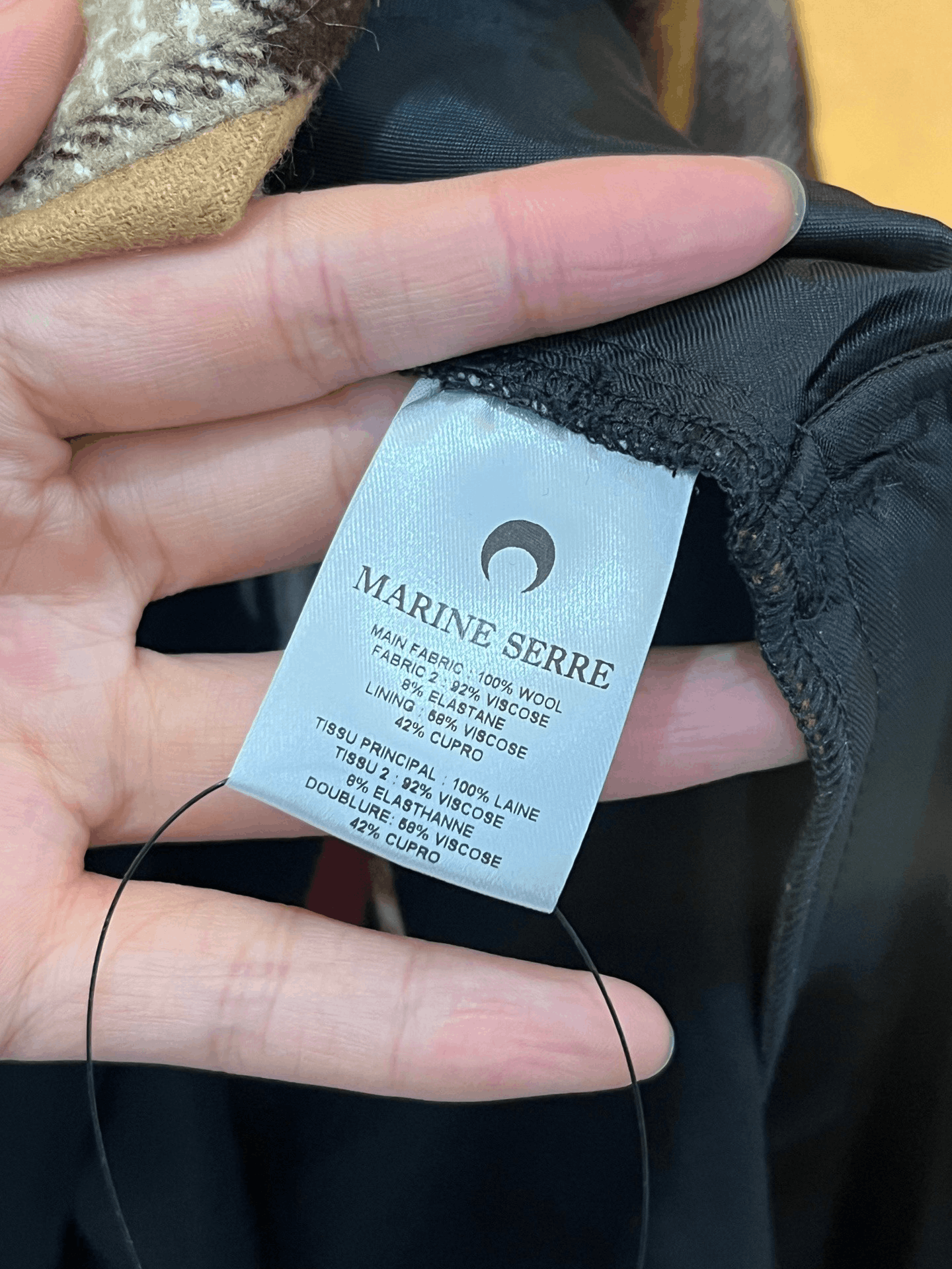 Marine Serre Marine Serre Wool Knit Sweater Size S / US 4 / IT 40 - 4 Thumbnail