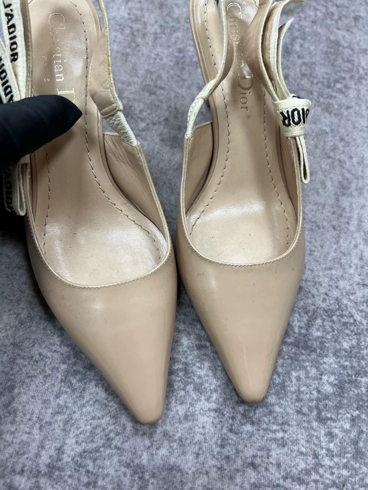 Dior Dior Kitten Heel Sandals Size US 4 / IT 34 - 3 Thumbnail