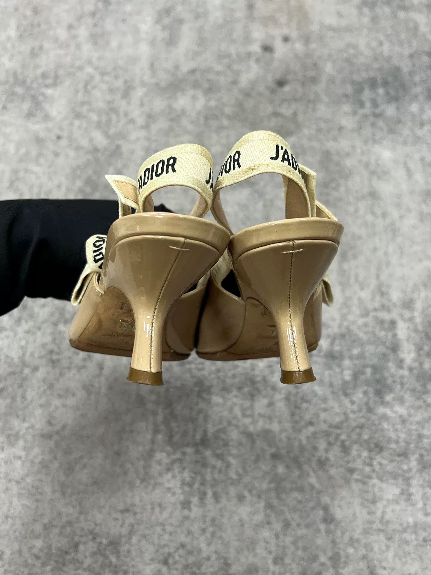 Dior Dior Kitten Heel Sandals Size US 4 / IT 34 - 6 Thumbnail