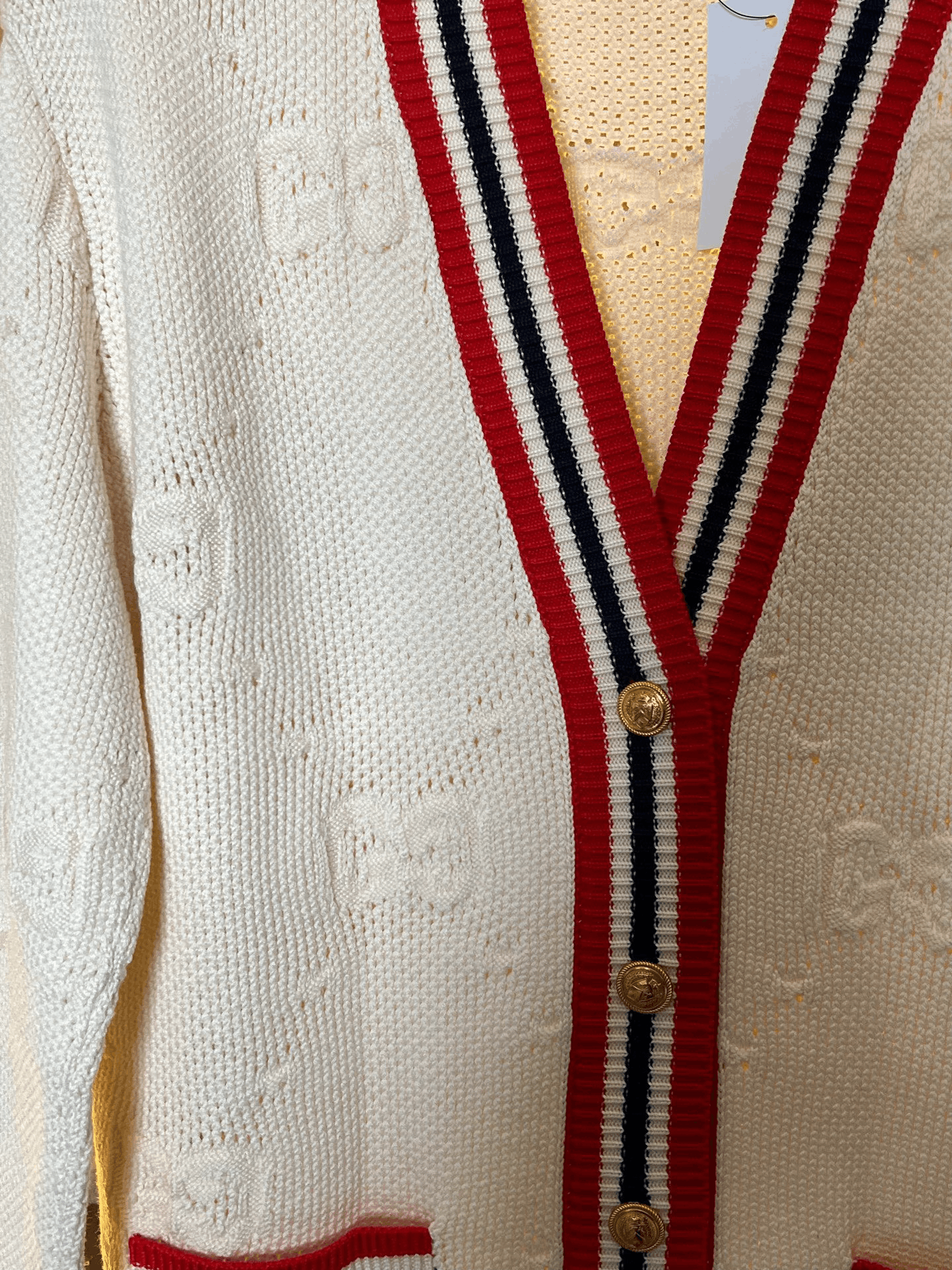 Gucci Gucci Knitted All-Over Print Cardigan Size XS / US 0-2 / IT 36-38 - 3 Thumbnail