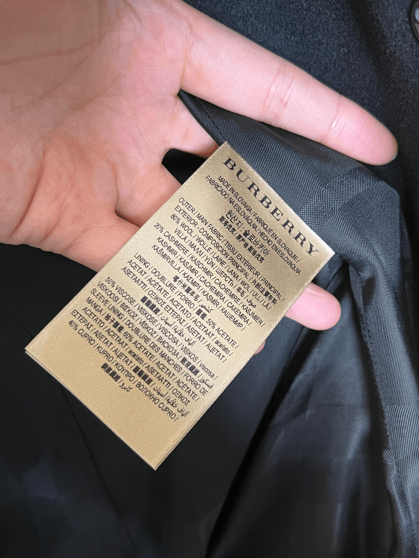 Burberry Burberry Cashmere Coat Size XS / US 0-2 / IT 36-38 - 4 Thumbnail