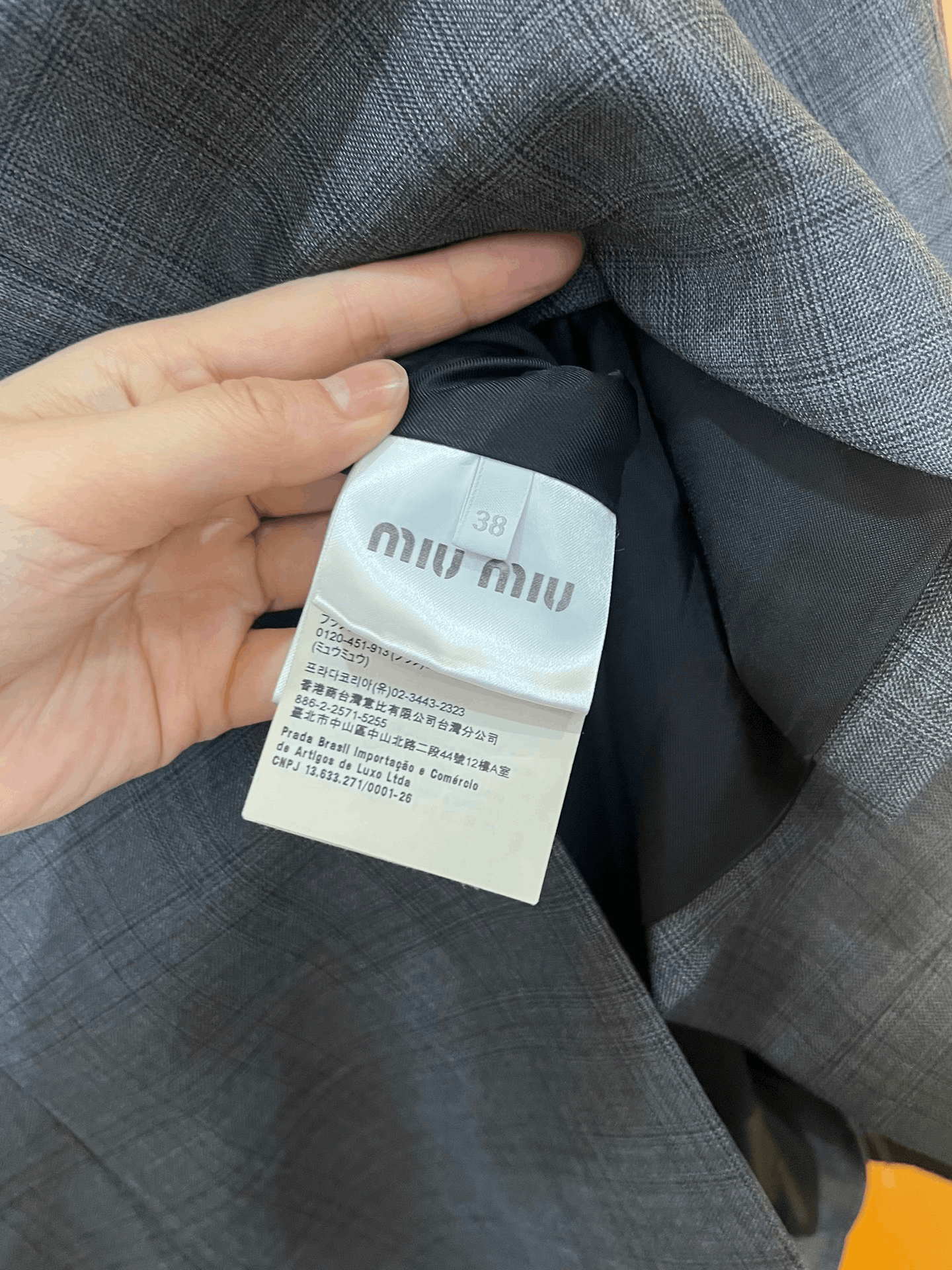 Miu Miu Miumiu Cuff Paneled Blazer Size S / US 4 / IT 40 - 4 Thumbnail