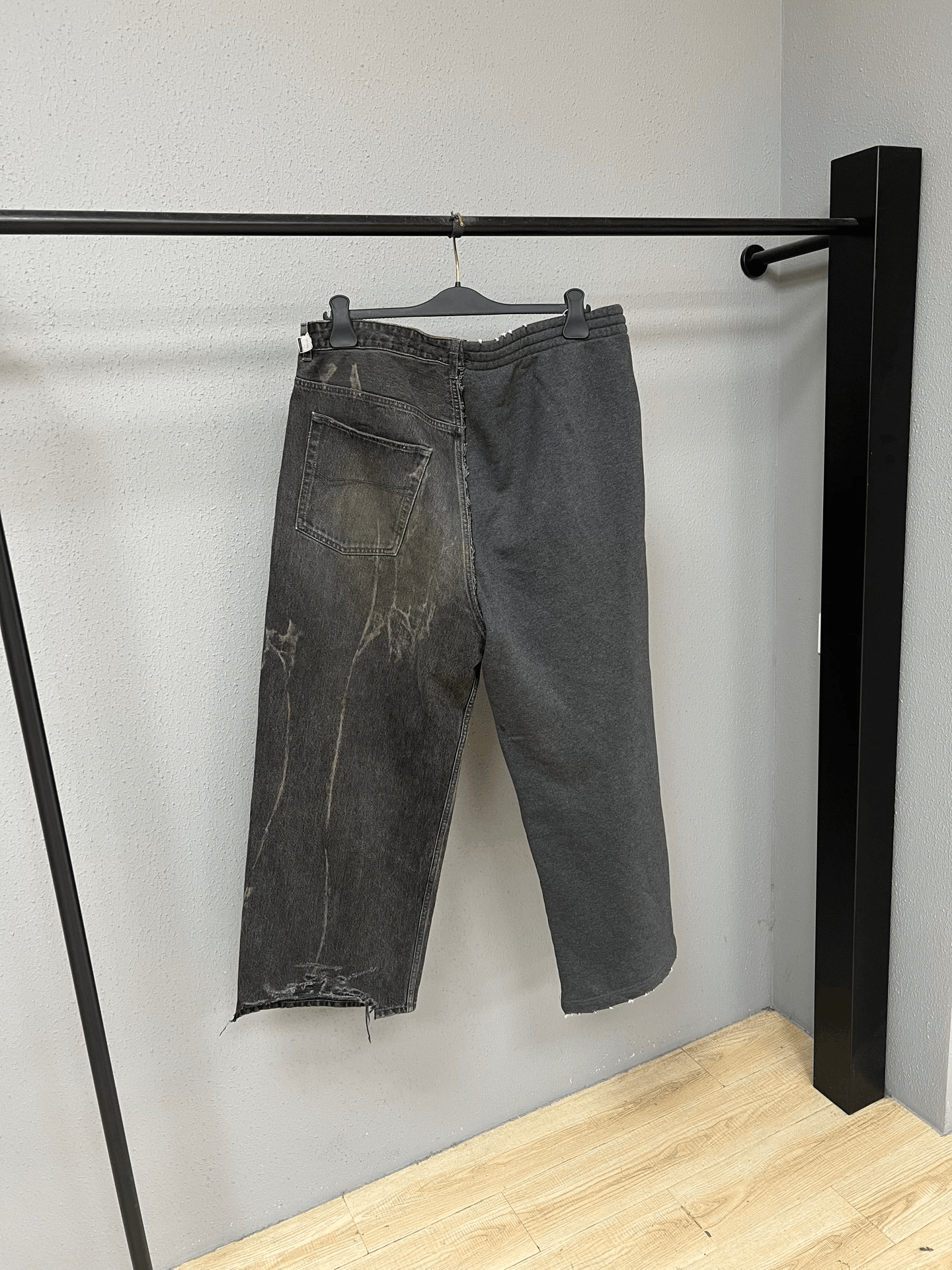 Balenciaga Balenciaga Patchwork Jeans Size 22" - 2 Thumbnail