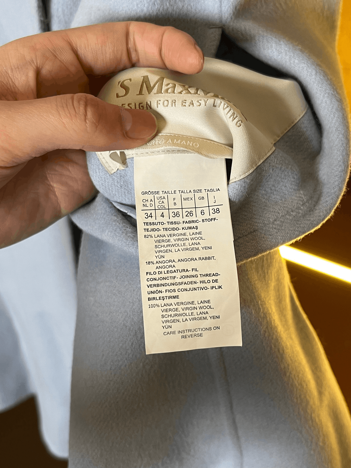 Max Mara Smaxmara Wool Coat Size S / US 4 / IT 40 - 4 Thumbnail