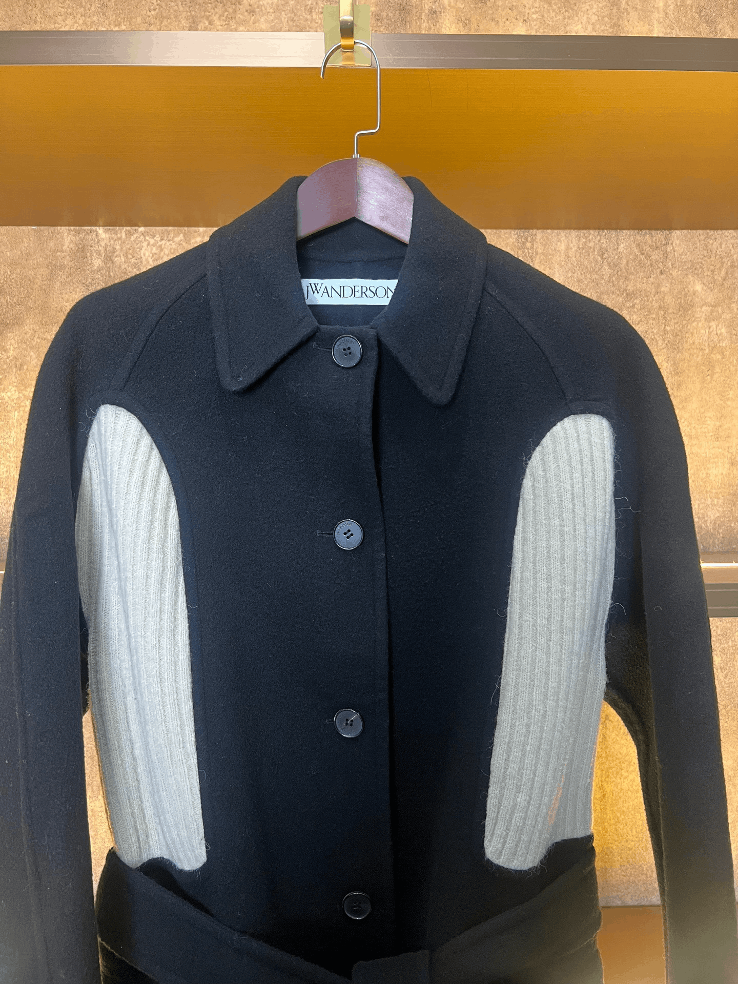 JW Anderson J.W. Anderson Double-Sided Wool Coat Size XS / US 0-2 / IT 36-38 - 3 Thumbnail