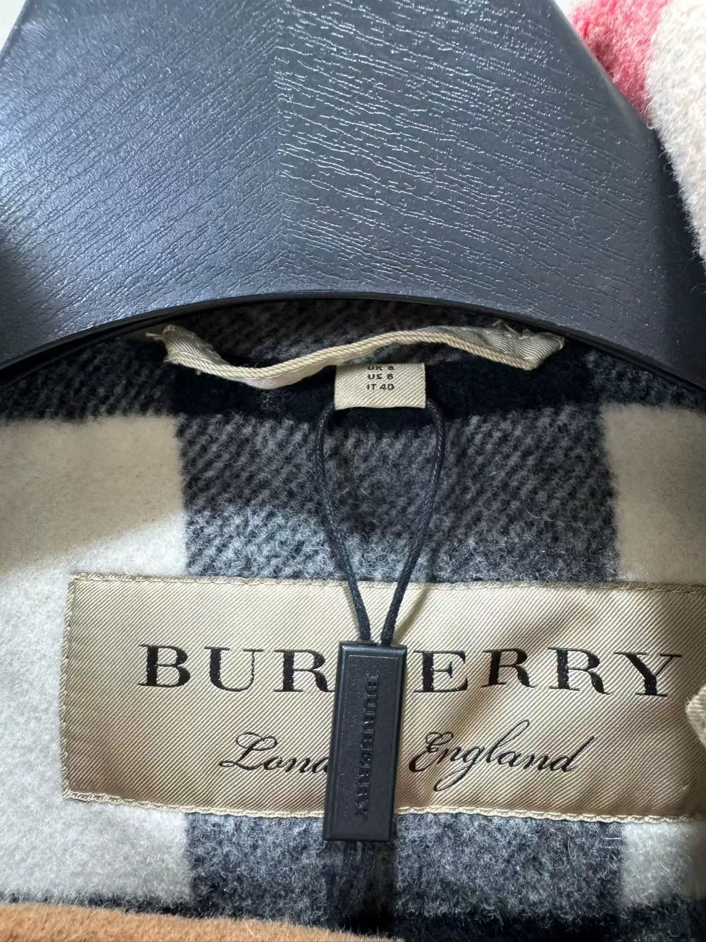Burberry Burberry Brown Wool Hooded Coat Size XS / US 0-2 / IT 36-38 - 4 Thumbnail