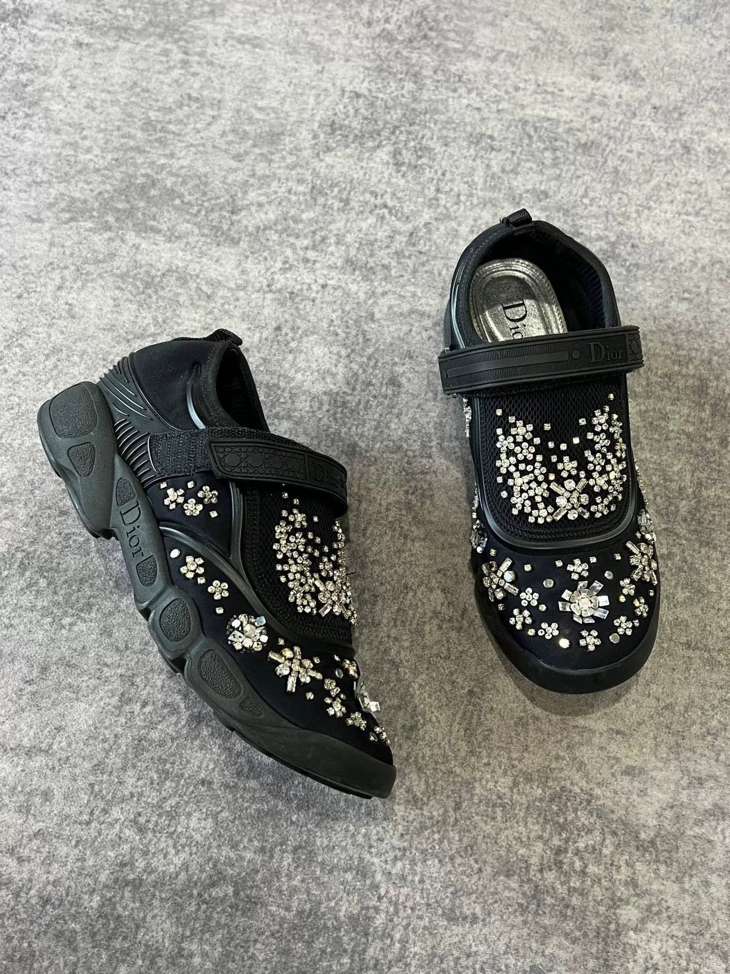Dior Dior Rhinestone Garden Shoes Size US 6.5 / IT 36.5 - 2 Thumbnail
