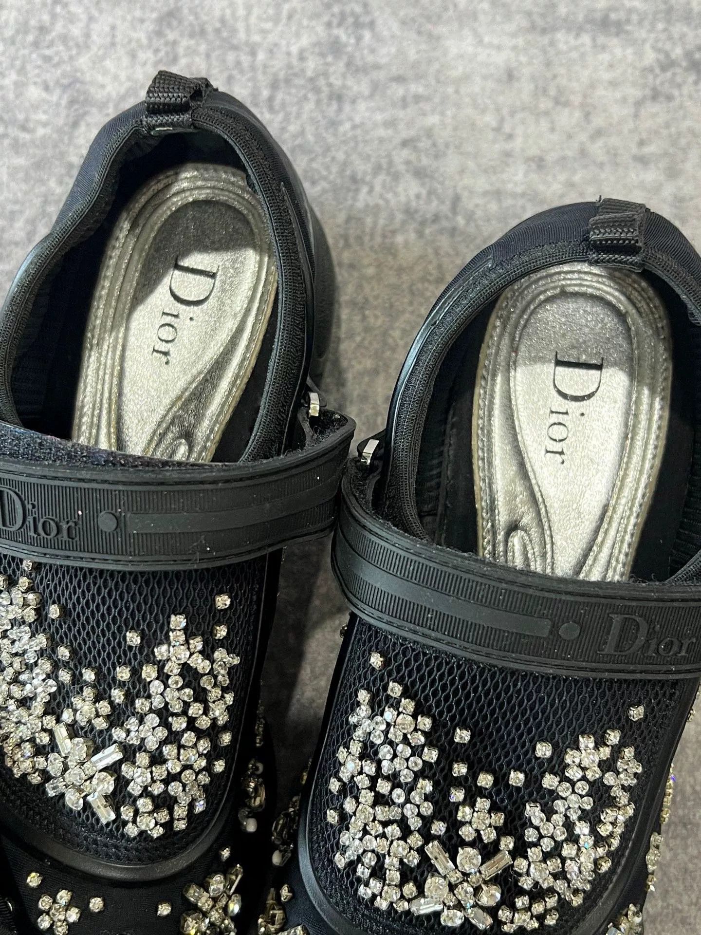 Dior Dior Rhinestone Garden Shoes Size US 6.5 / IT 36.5 - 4 Thumbnail