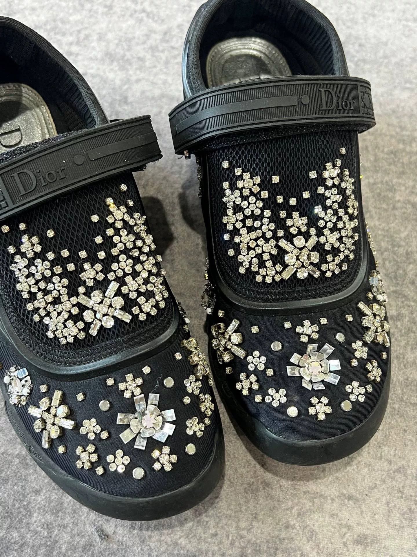 Dior Dior Rhinestone Garden Shoes Size US 6.5 / IT 36.5 - 3 Thumbnail