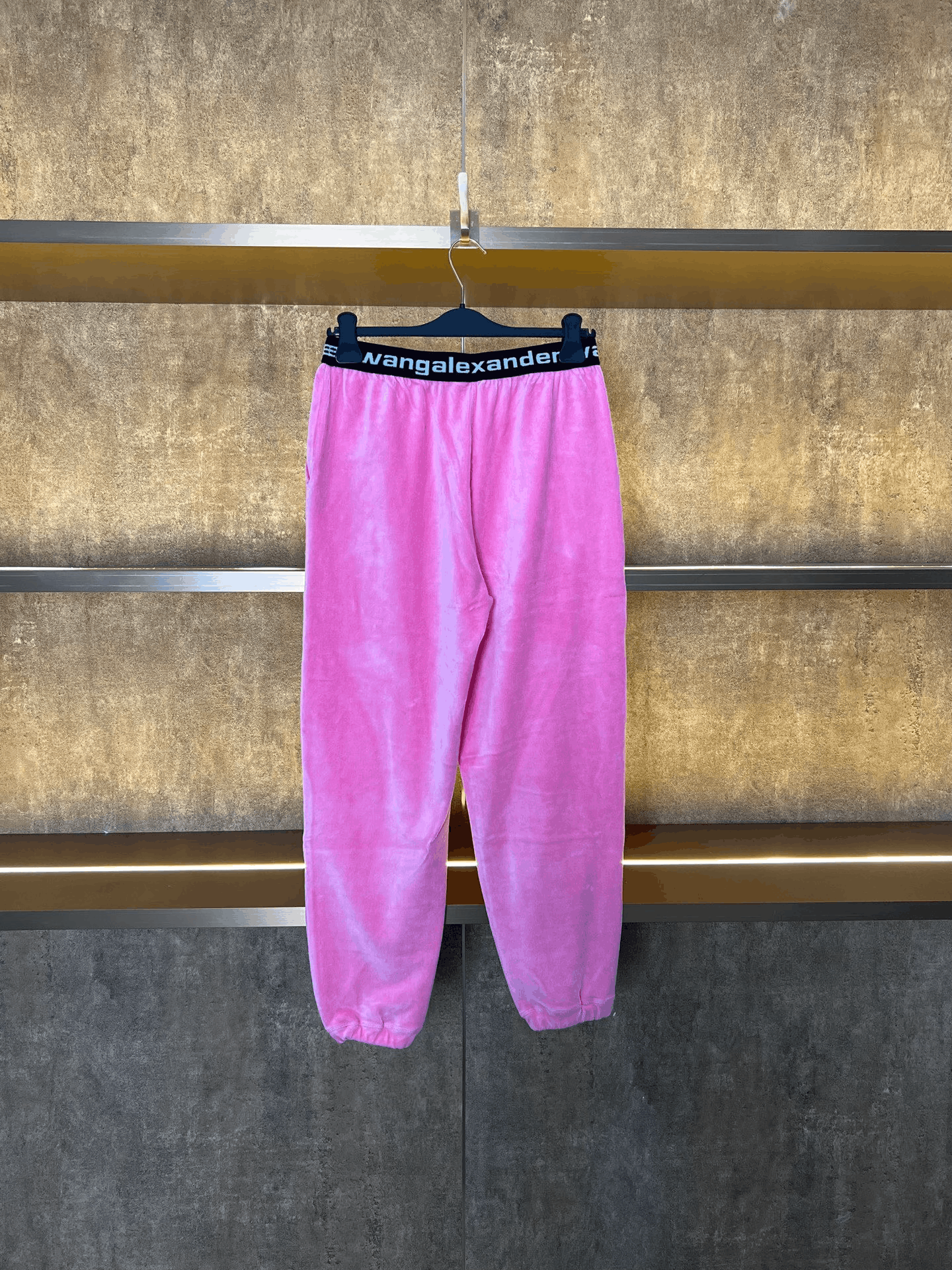 Alexander Wang Alexander Wang Pink Velvet Sweatpants Size 22" - 2 Thumbnail