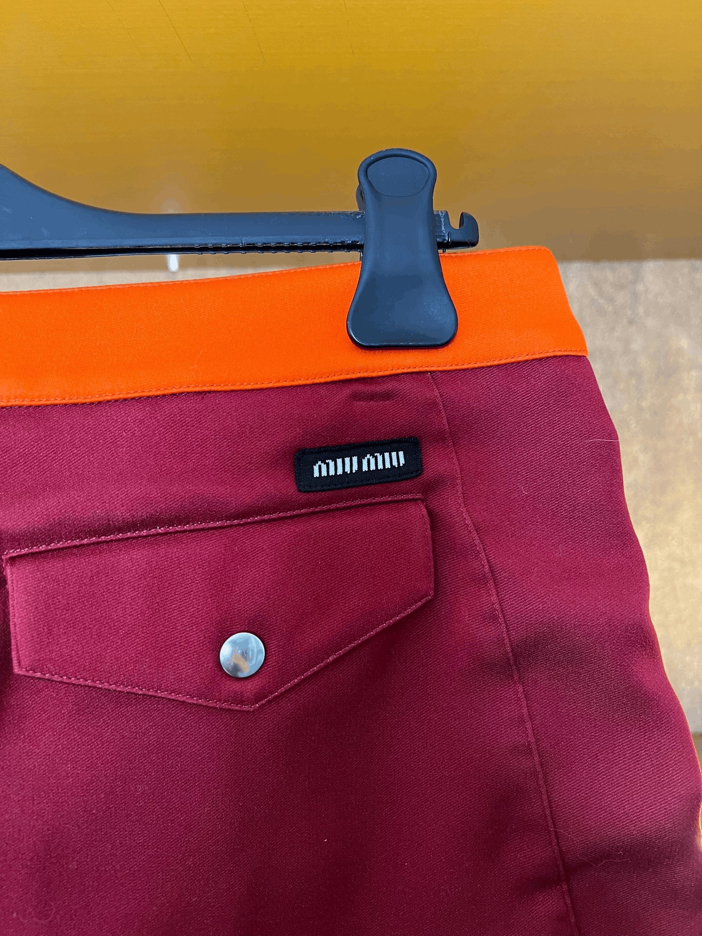 Miu Miu Miumiu Colorblock Shorts Size 40" / US 18 - 3 Thumbnail