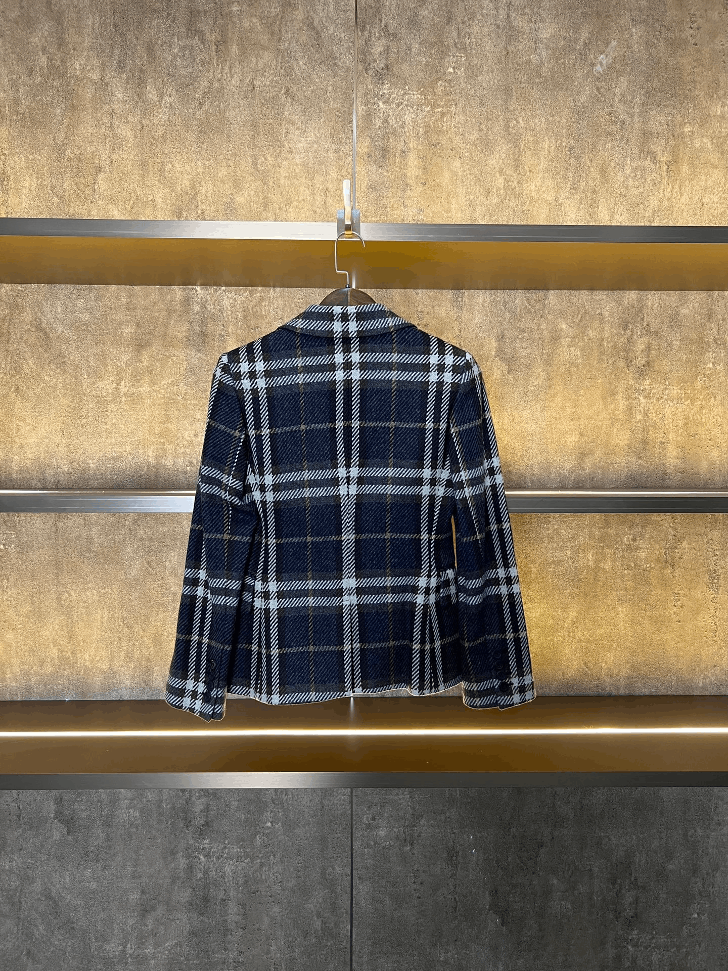 Burberry Burberry Check Blazer Size S / US 4 / IT 40 - 2 Thumbnail
