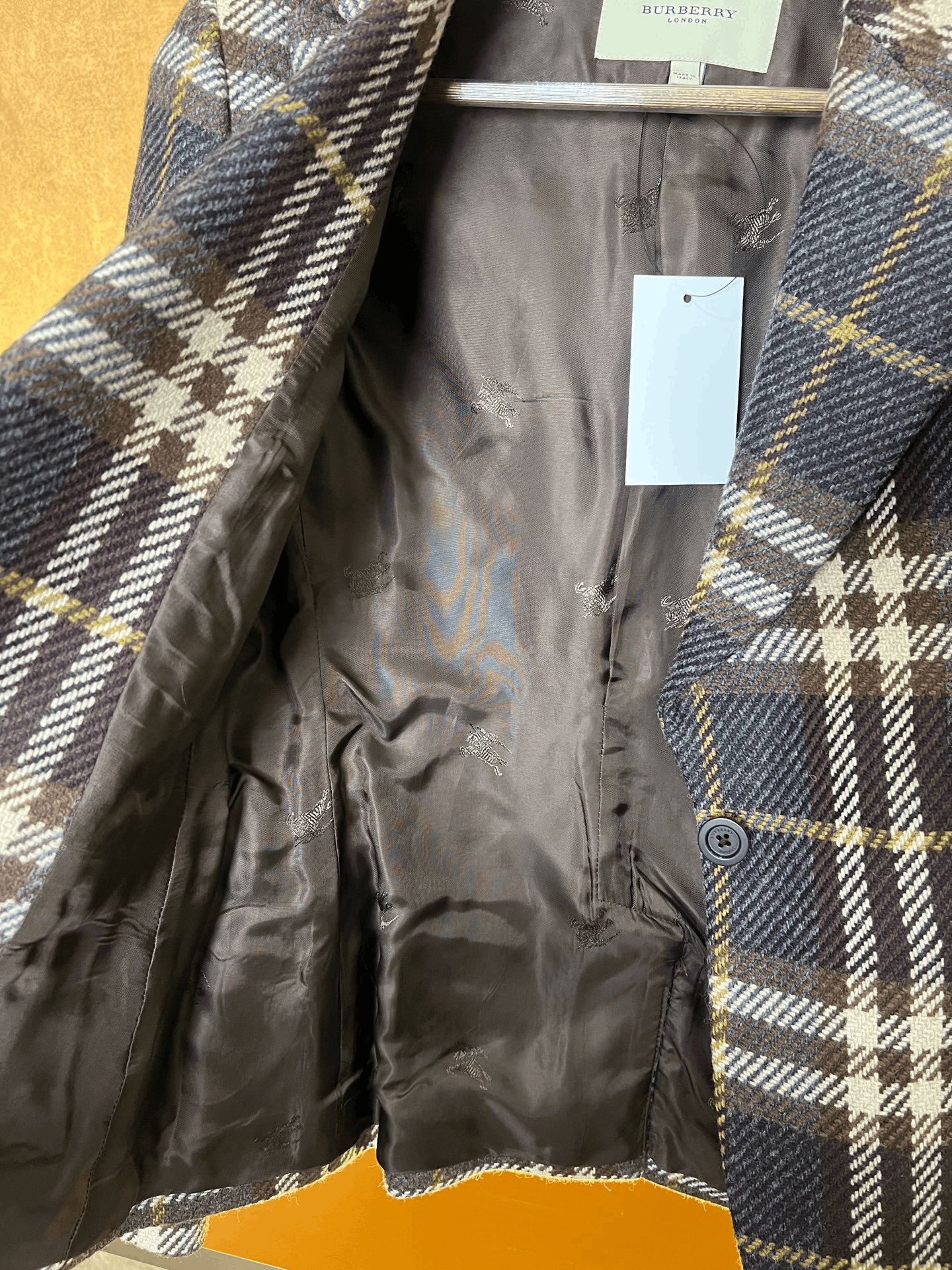 Burberry Burberry Check Blazer Size S / US 4 / IT 40 - 4 Thumbnail