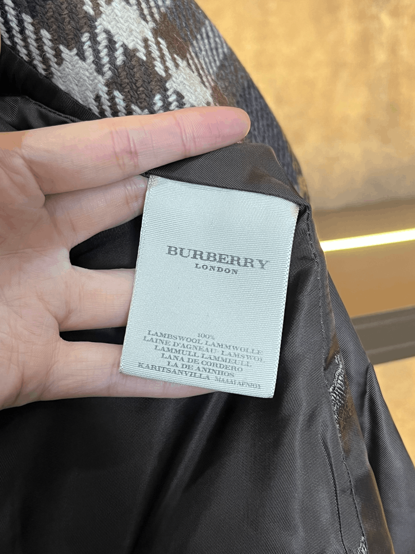 Burberry Burberry Check Blazer Size S / US 4 / IT 40 - 5 Thumbnail