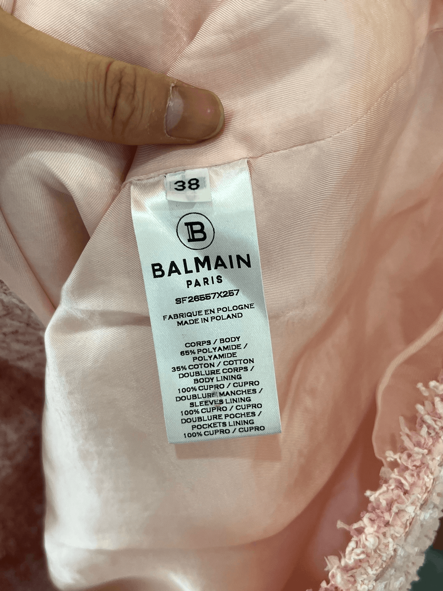 Balmain Balmain Gold Button Dress Size S / US 4 / IT 40 - 5 Thumbnail