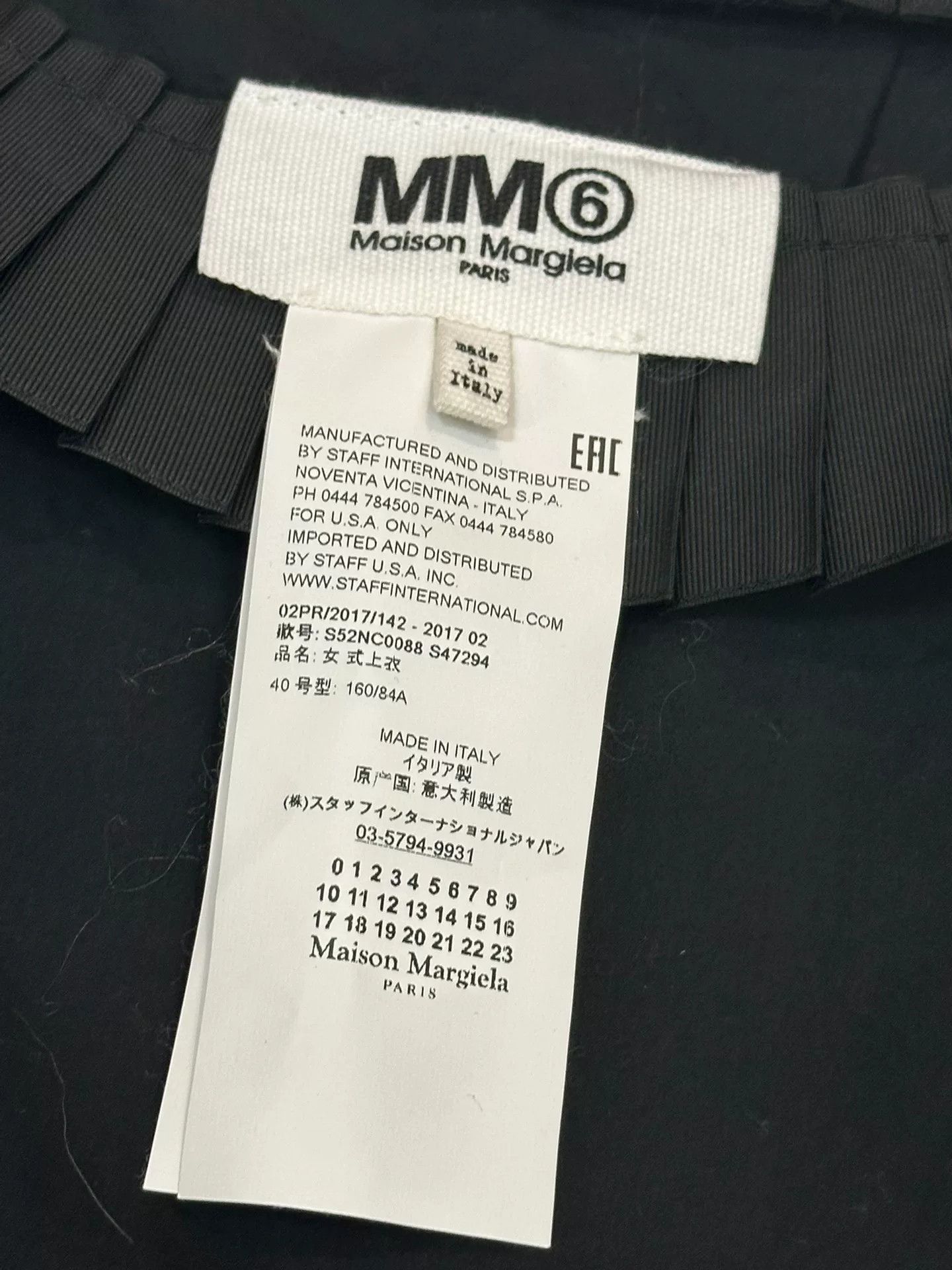 MM6 MM6 Maison Margiela Pleated Collar Top Size S / US 4 / IT 40 - 2 Thumbnail
