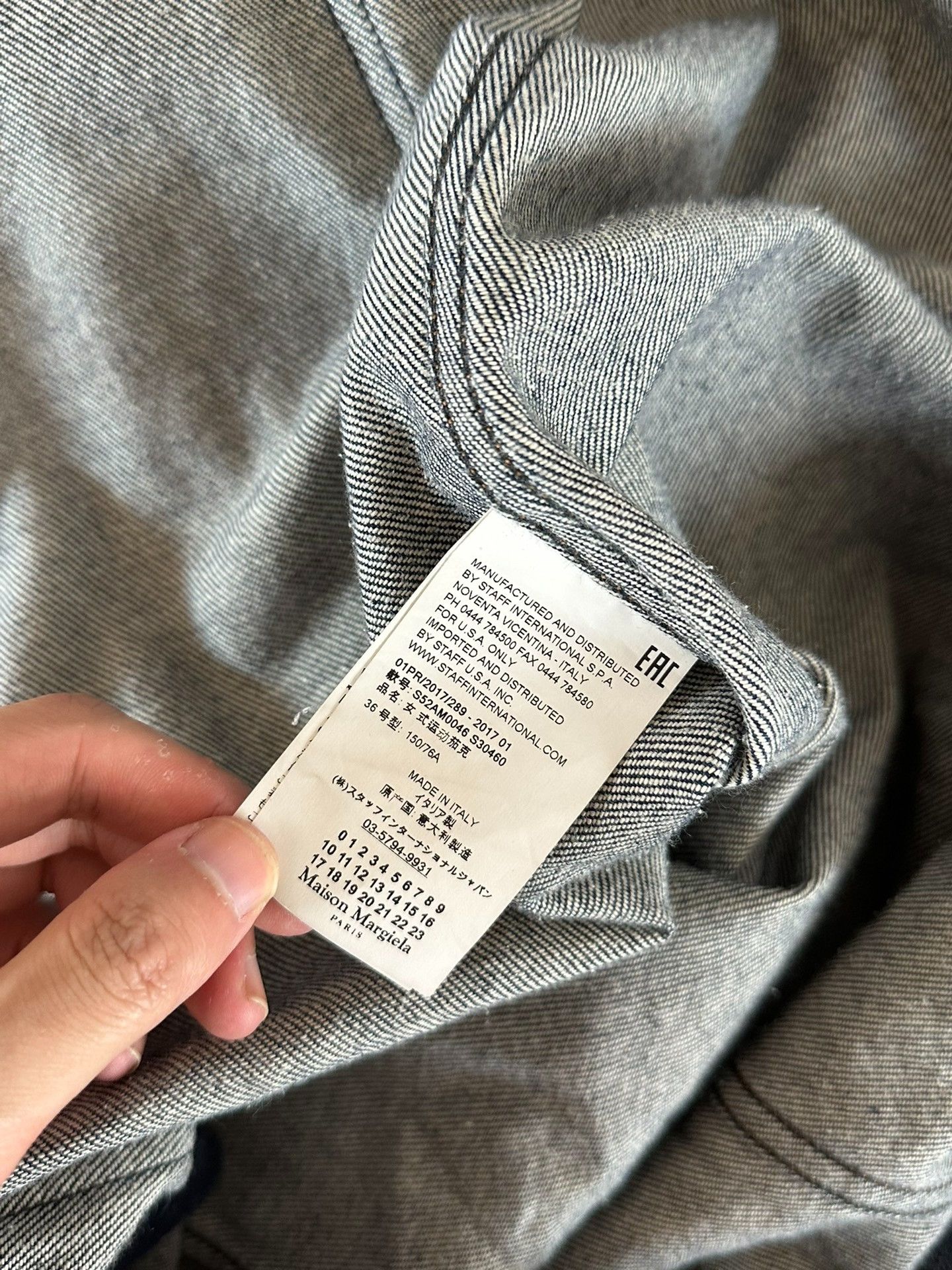 MM6 MM6 Maison Margiela Denim Jacket Size XS / US 0-2 / IT 36-38 - 5 Thumbnail