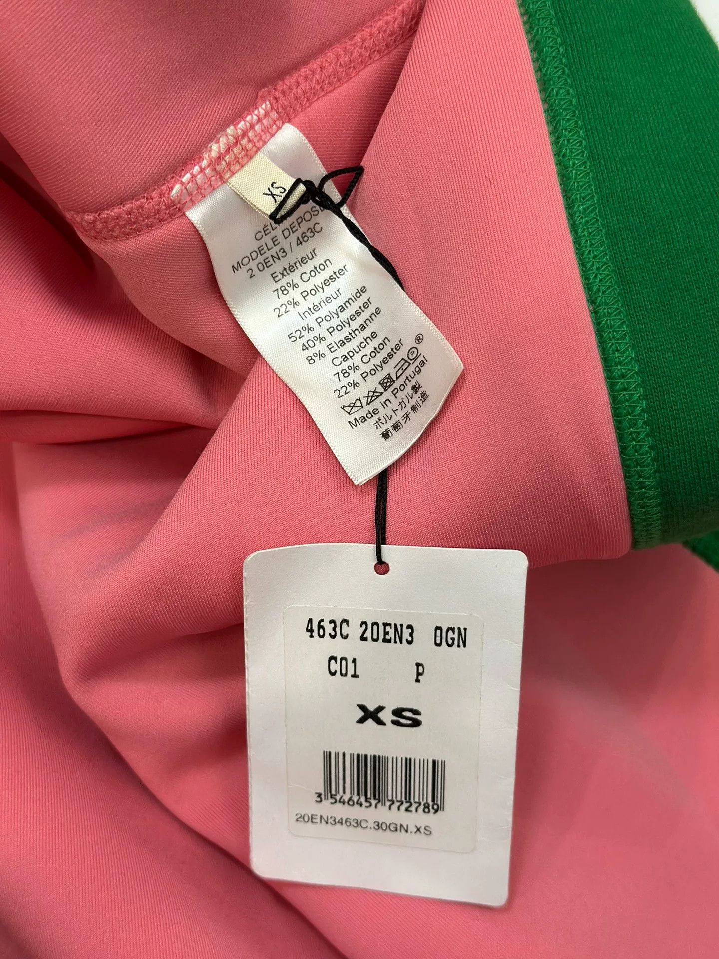 Celine Old Celine Colorblock Loose Mid-Length Coat Size XS / US 0-2 / IT 36-38 - 3 Thumbnail