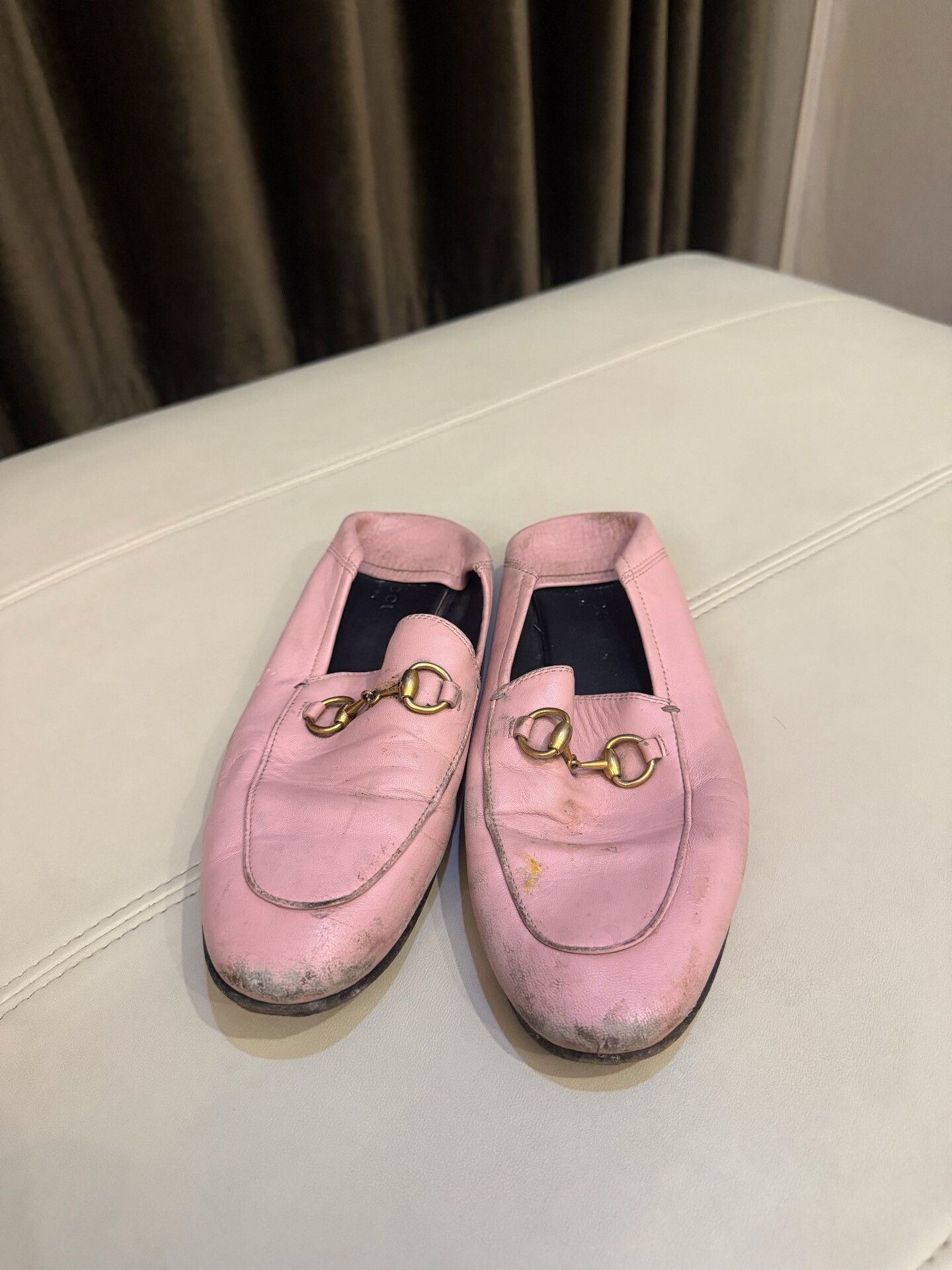 Gucci Gucci Pink Horsebit Loafers Size US 6 / IT 36 - 3 Thumbnail