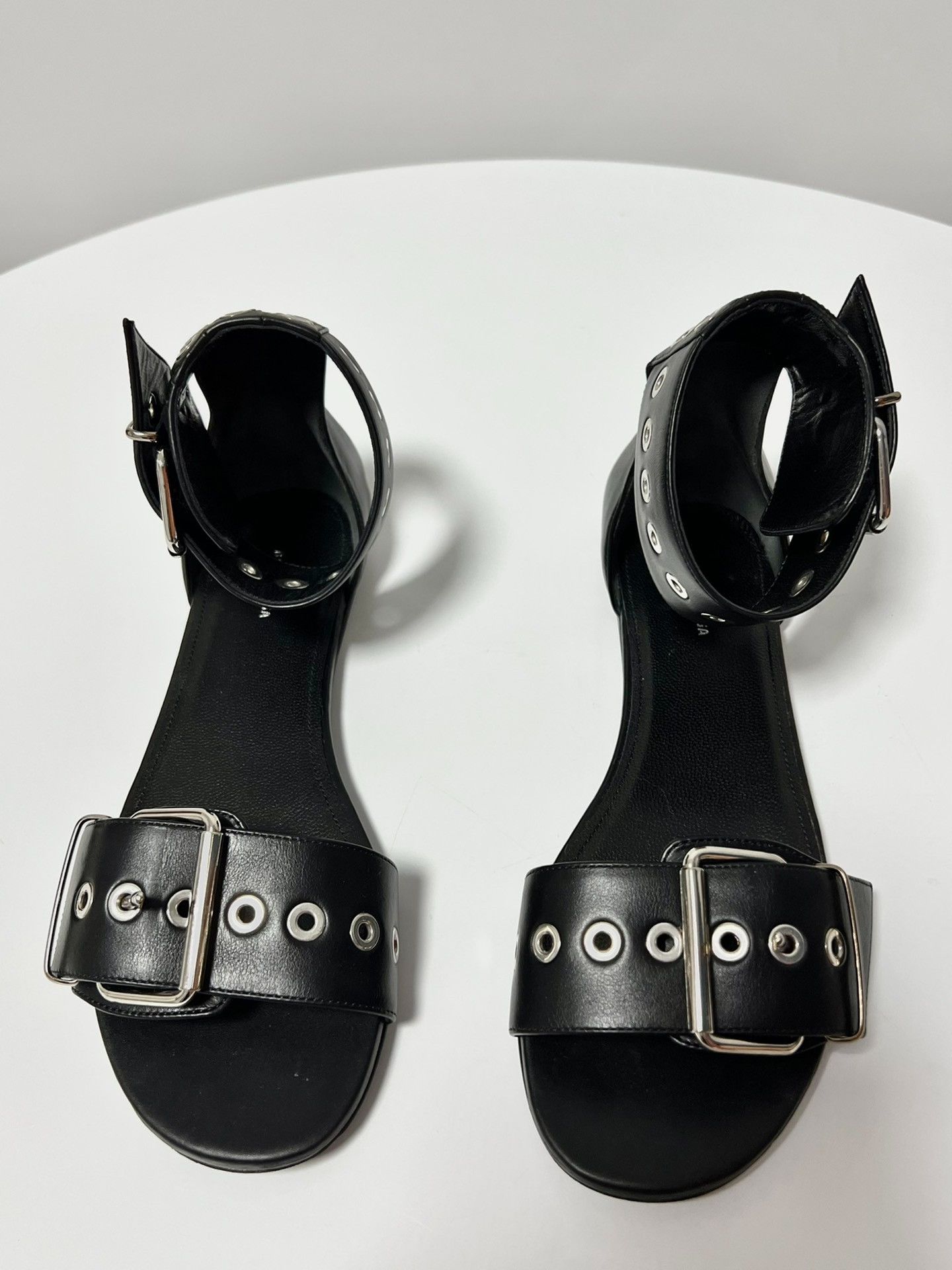 Balenciaga Balenciaga Cagole Studded Biker Flat Boots Size US 4 / IT 34 - 4 Thumbnail