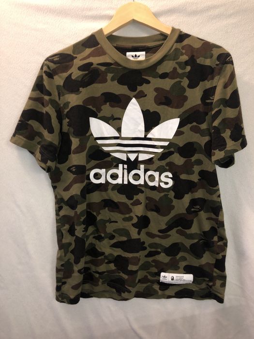 Adidas best sale bape tee