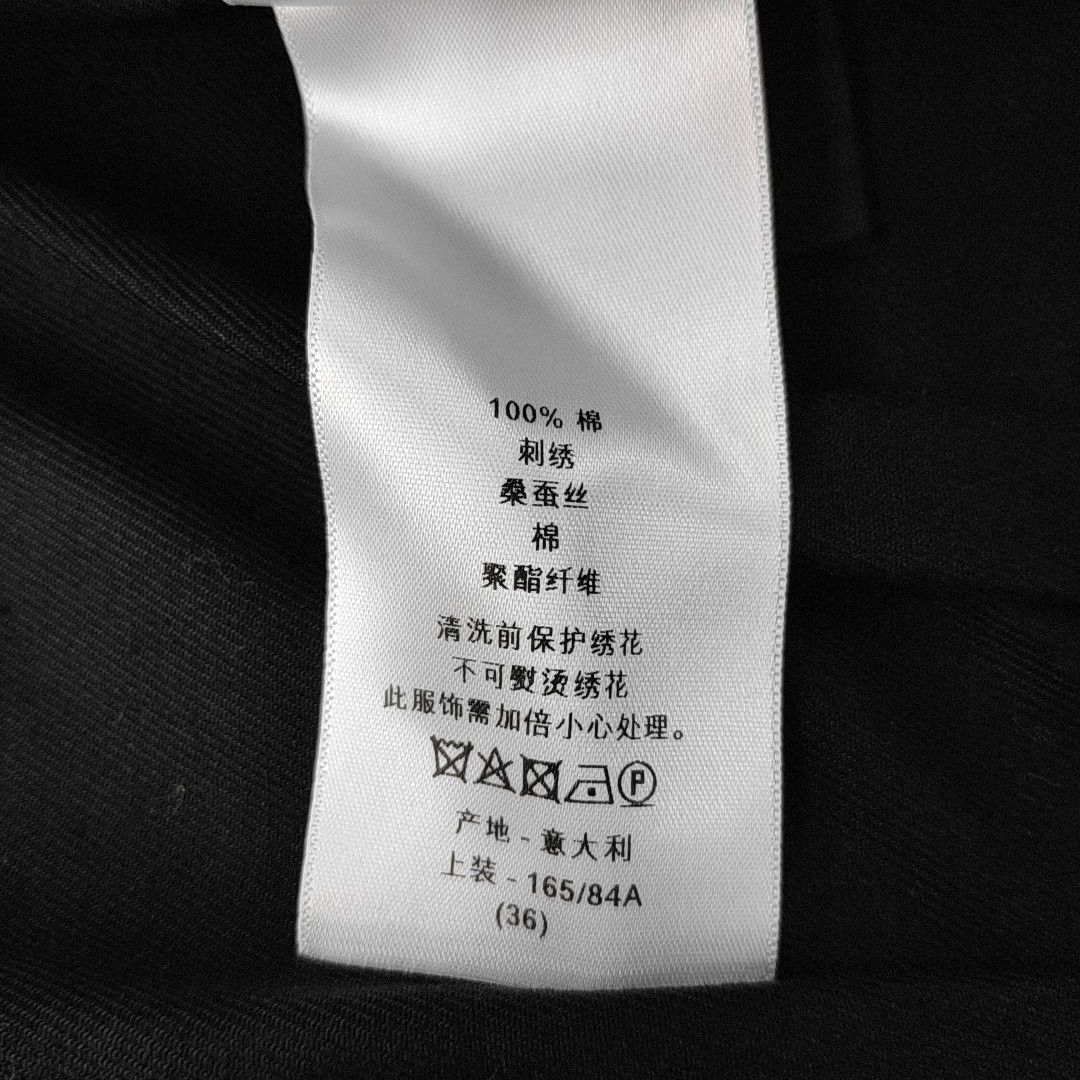 Dior Dior Embroidered Logo Jacket Size 36 Size XS / US 0-2 / IT 36-38 - 3 Thumbnail